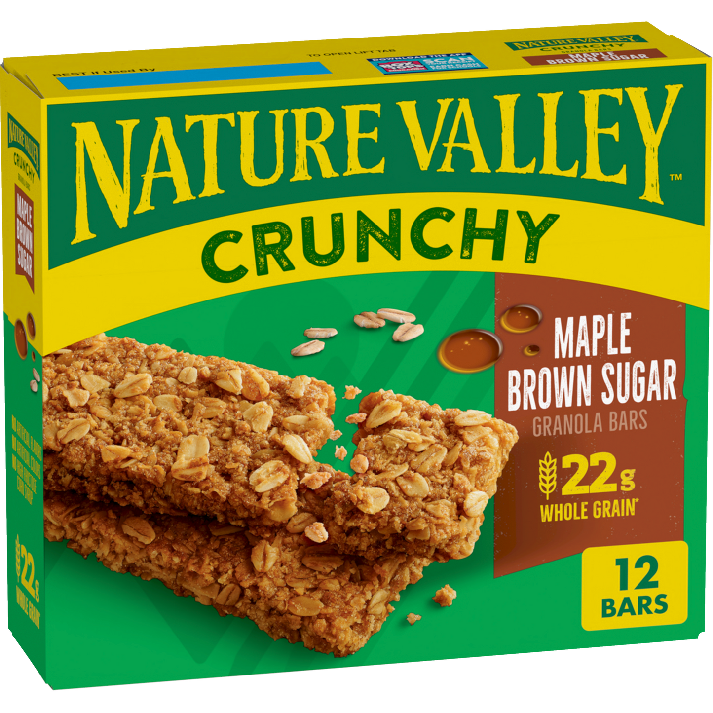 Maple Brown Sugar Crunchy Granola Bars Easy Snack for Work School or Travel