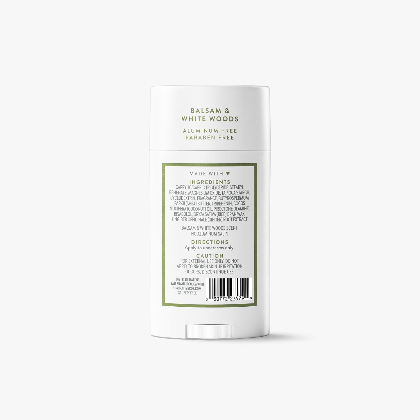 Deodorant Stick Balsam and White Woods Classic 2.65oz Daily Care