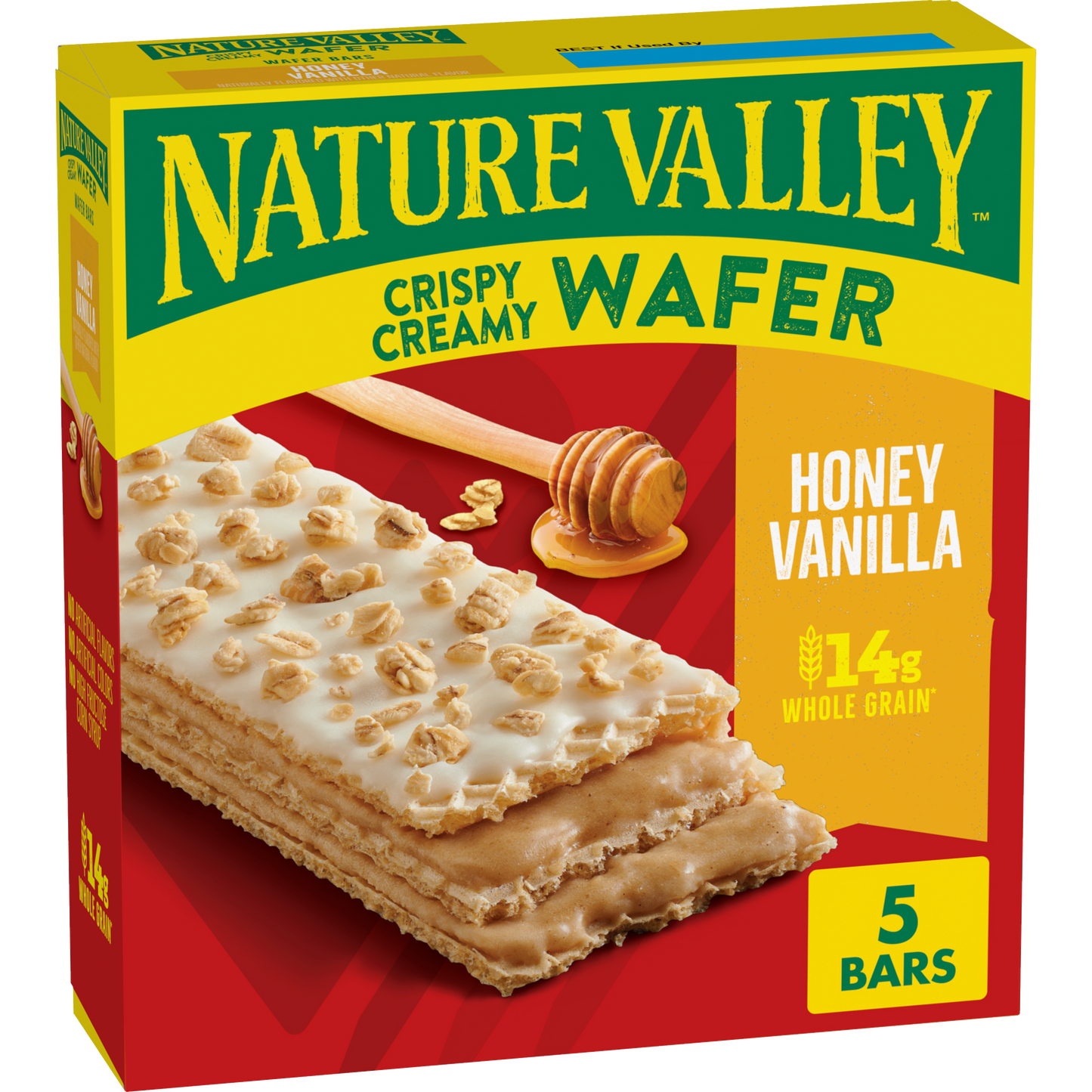 Honey Vanilla Wafer Bar Easy Snack for Work School or Travel