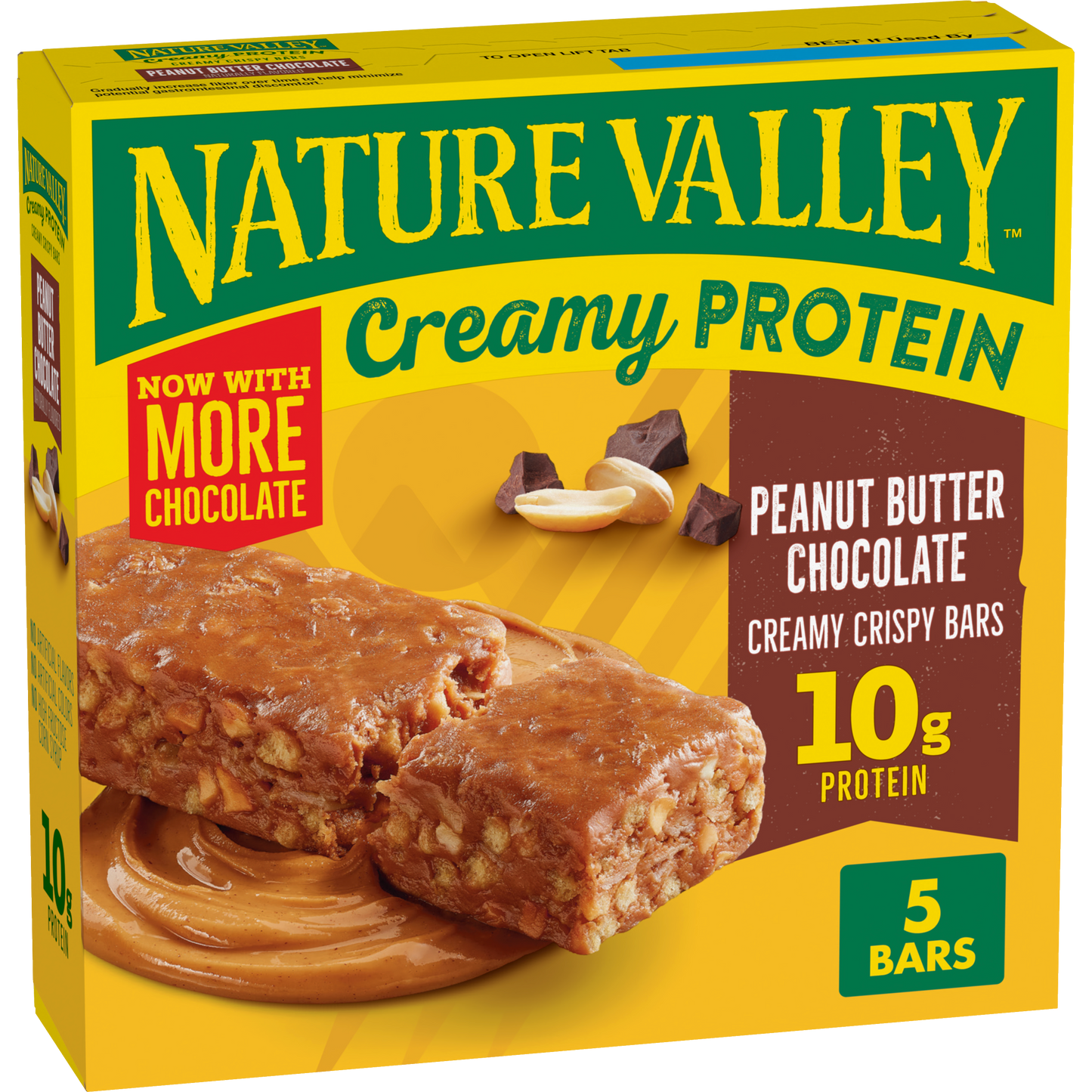 Nature Valley Creamy Protein Peanut Butter Chocolate Flavorful Choice for Everyday Snacking