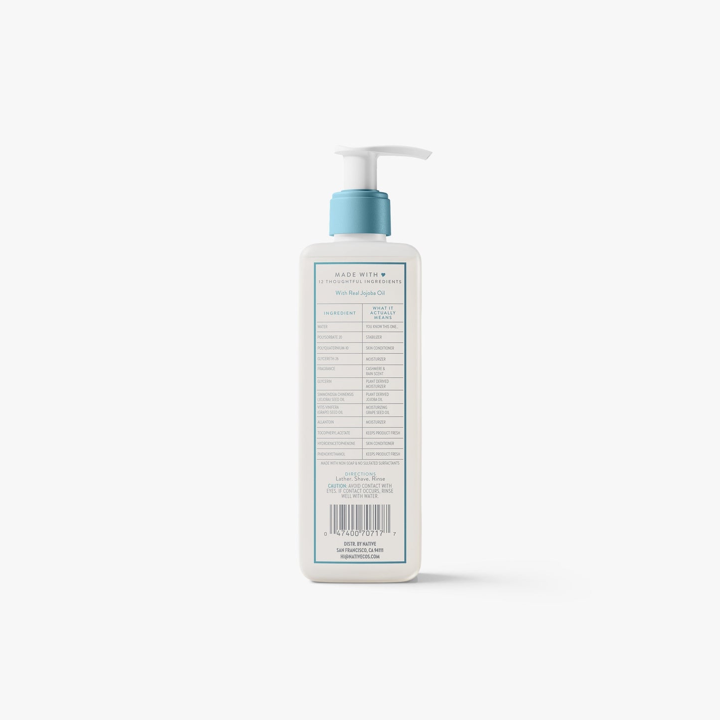 Silky Smooth Shave Oil Cashmere and Rain Classic 7.6oz Daily Care