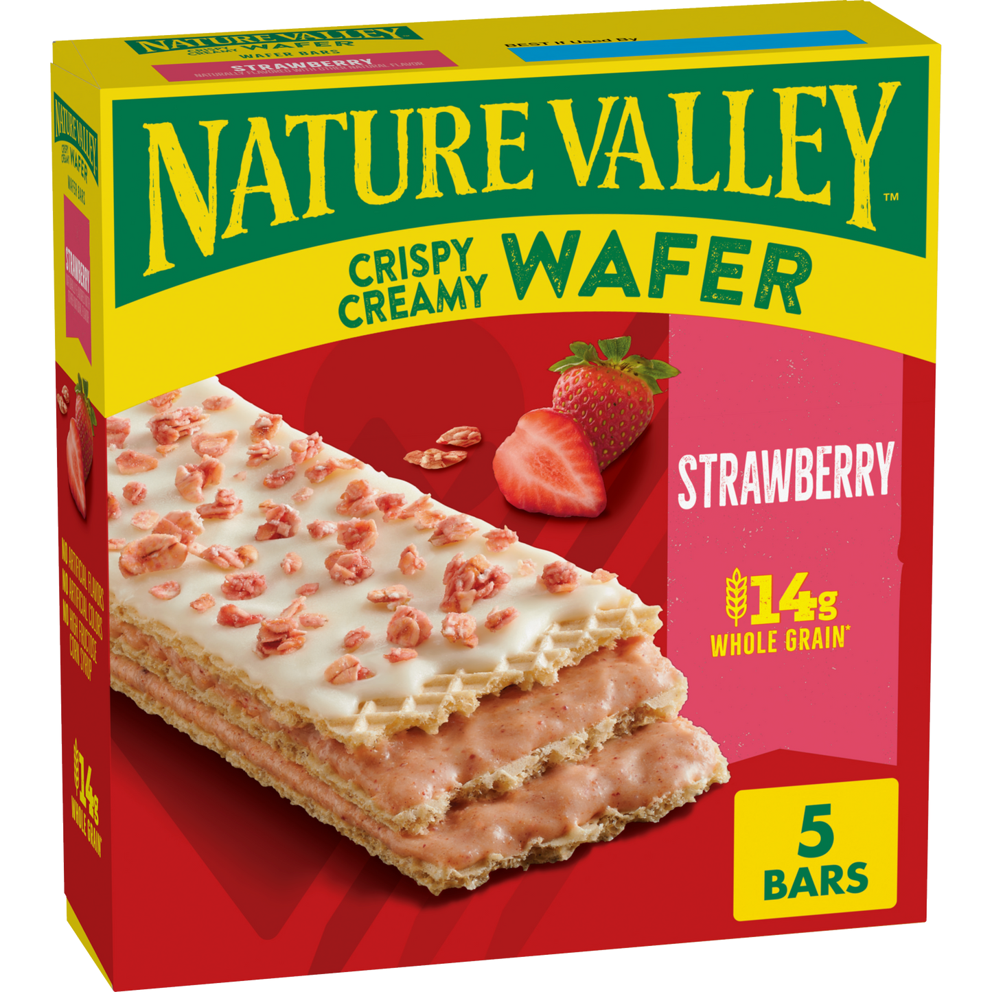 Strawberry Wafer Bars Familiar Flavor for Busy Schedules