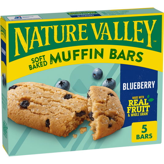 Blueberry Soft Baked Muffin Bars Familiar Flavor for Busy Schedules