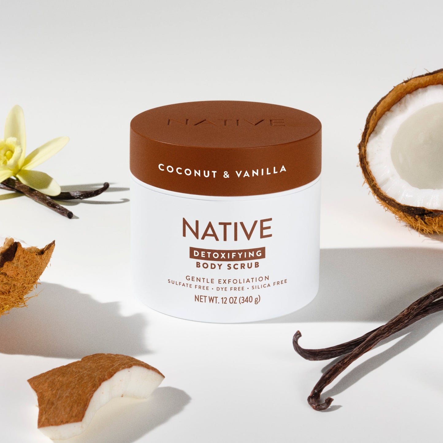 Body Scrub Coconut and Vanilla Classic 12oz Daily Care