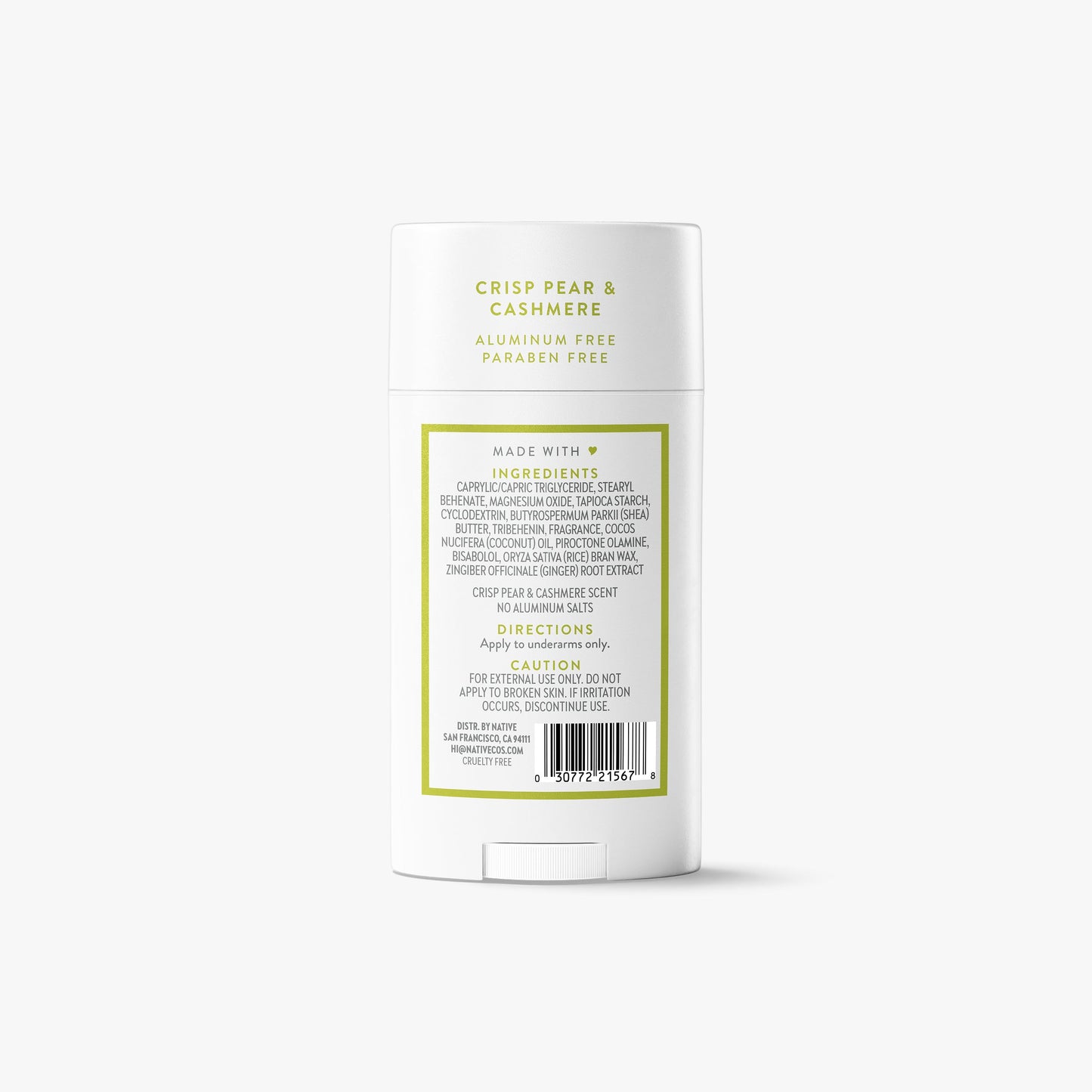 Deodorant Stick Crisp Pear and Cashmere Classic 2.65oz Daily Care