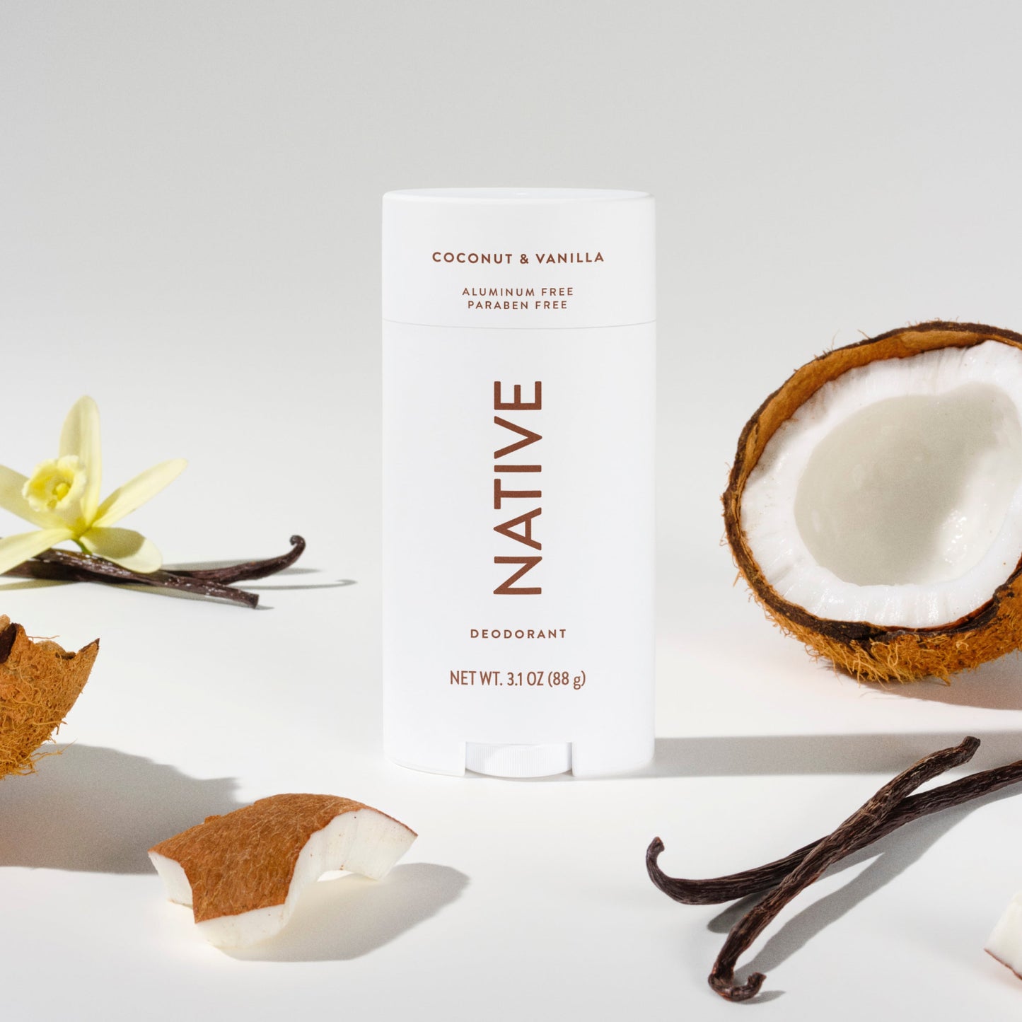 Deodorant Stick Coconut and Vanilla Classic 3.1oz Daily Care