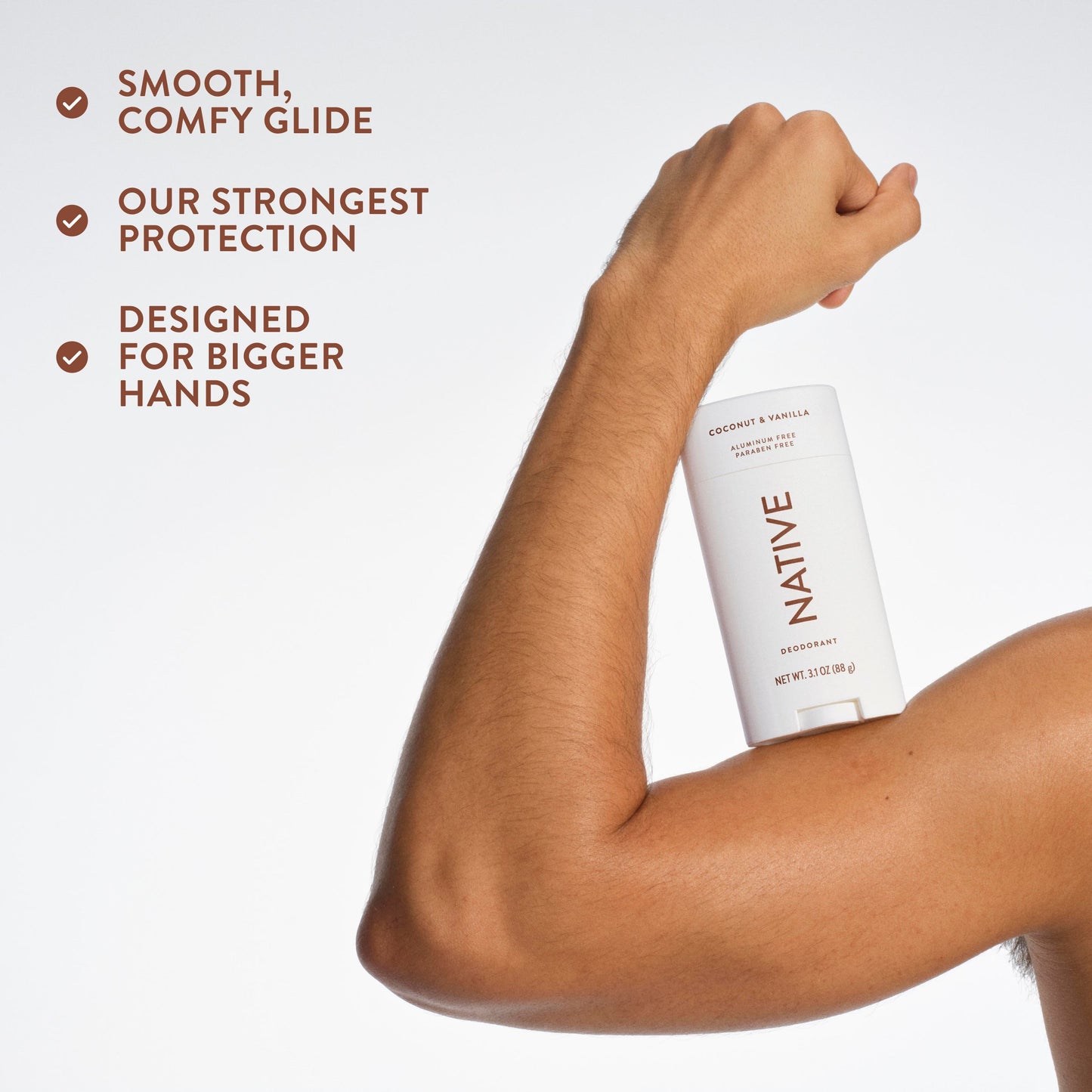 Deodorant Stick Coconut and Vanilla Classic 3.1oz Daily Care