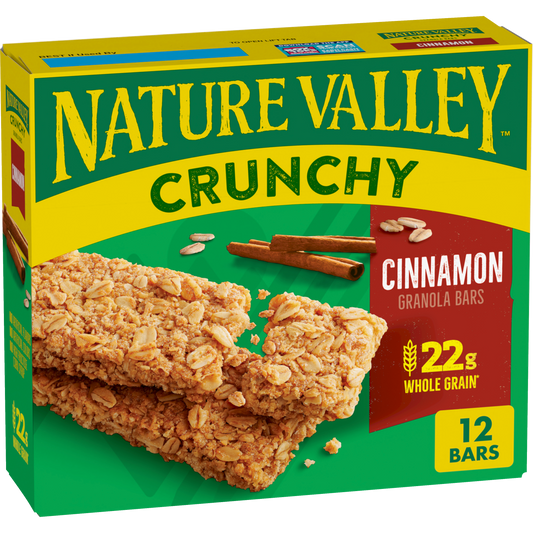 Cinnamon Crunchy Granola Bars Familiar Flavor for Busy Schedules
