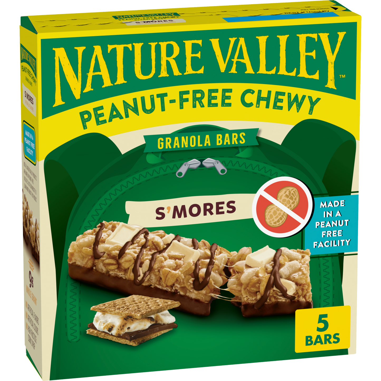 Smores Peanut Free Chewy Bar Flavorful Choice for Everyday Snacking