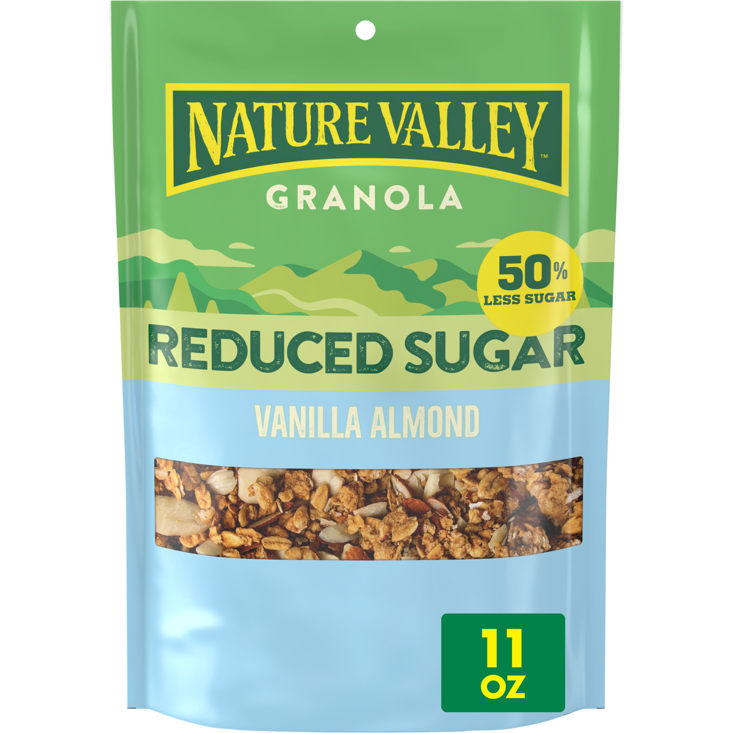 Vanilla Almond Reduced Sugar Granola Convenient Pantry Selection