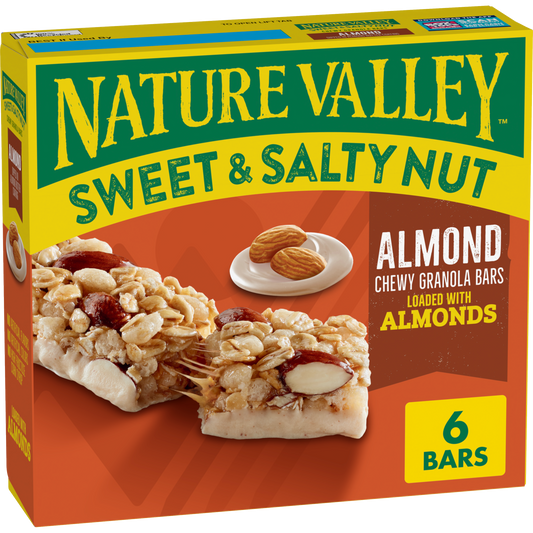 Almond Sweet and Salty Granola Bars Flavorful Choice for Everyday Snacking