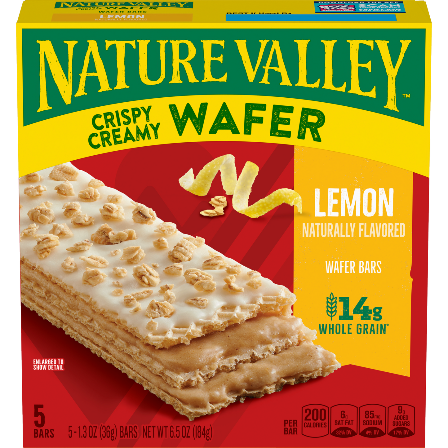 Lemon Wafer Bar Convenient Pantry Selection