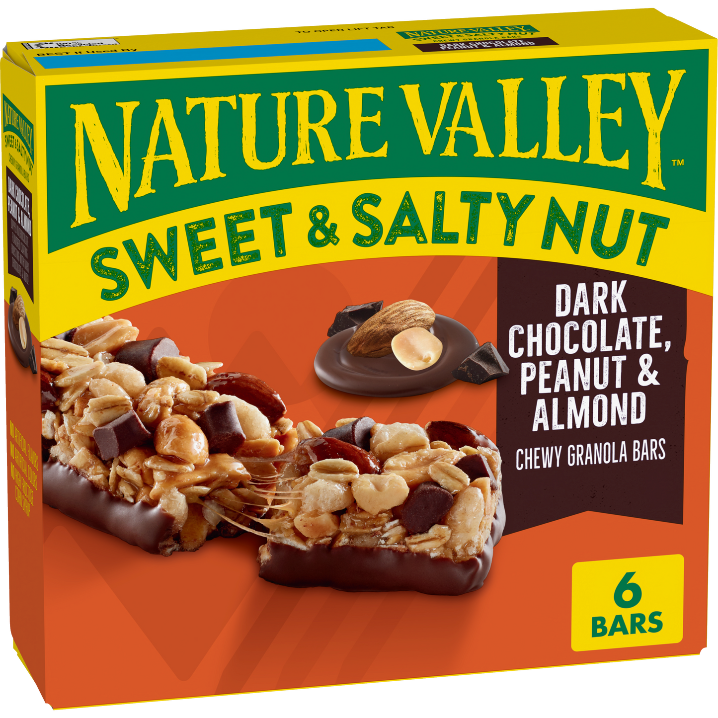 Dark Chocolate Peanut and Almond Sweet and Salty Granola Bars Flavorful Choice for Everyday Snacking