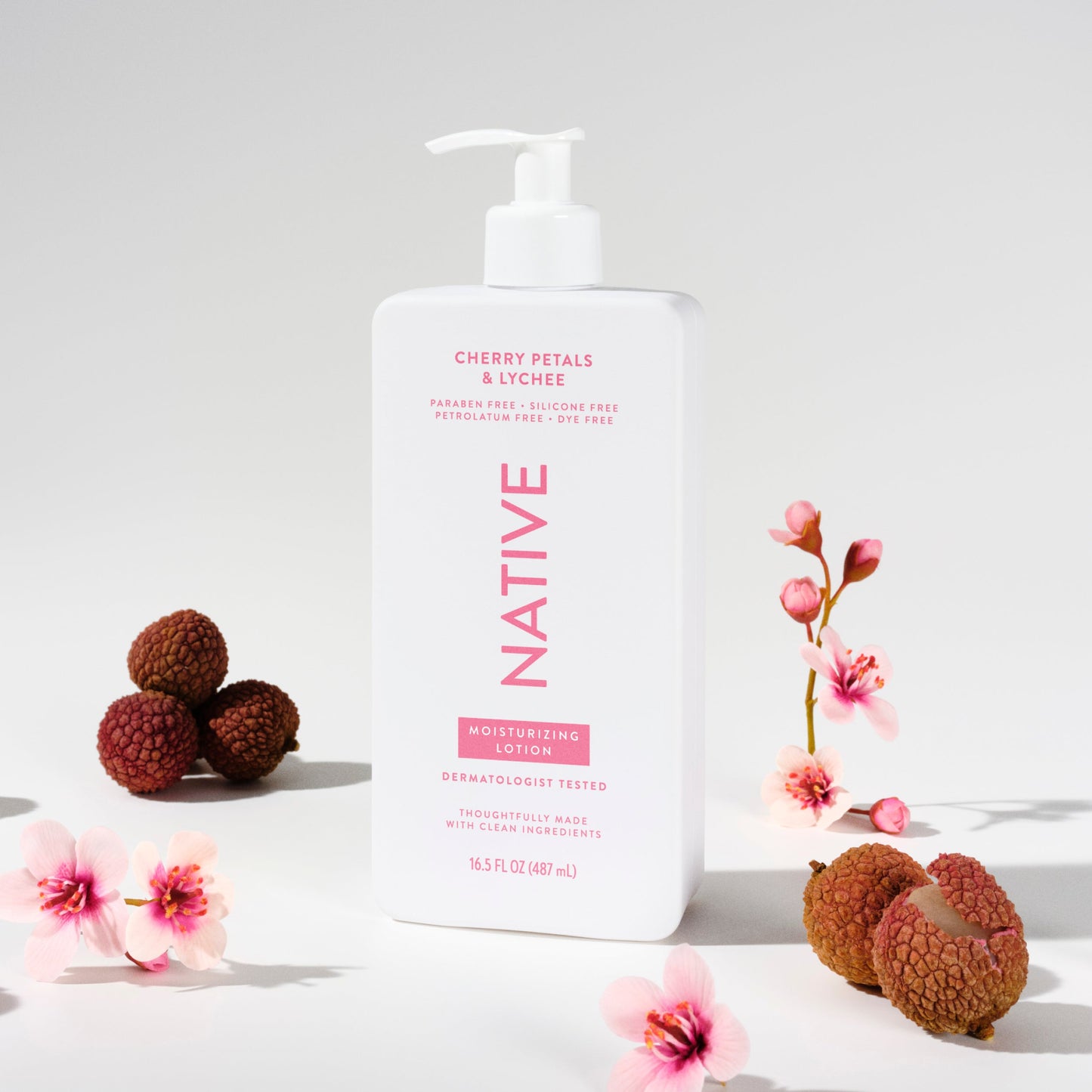 Body Lotion Cherry Petals and Lychee Classic 16.5oz Daily Care
