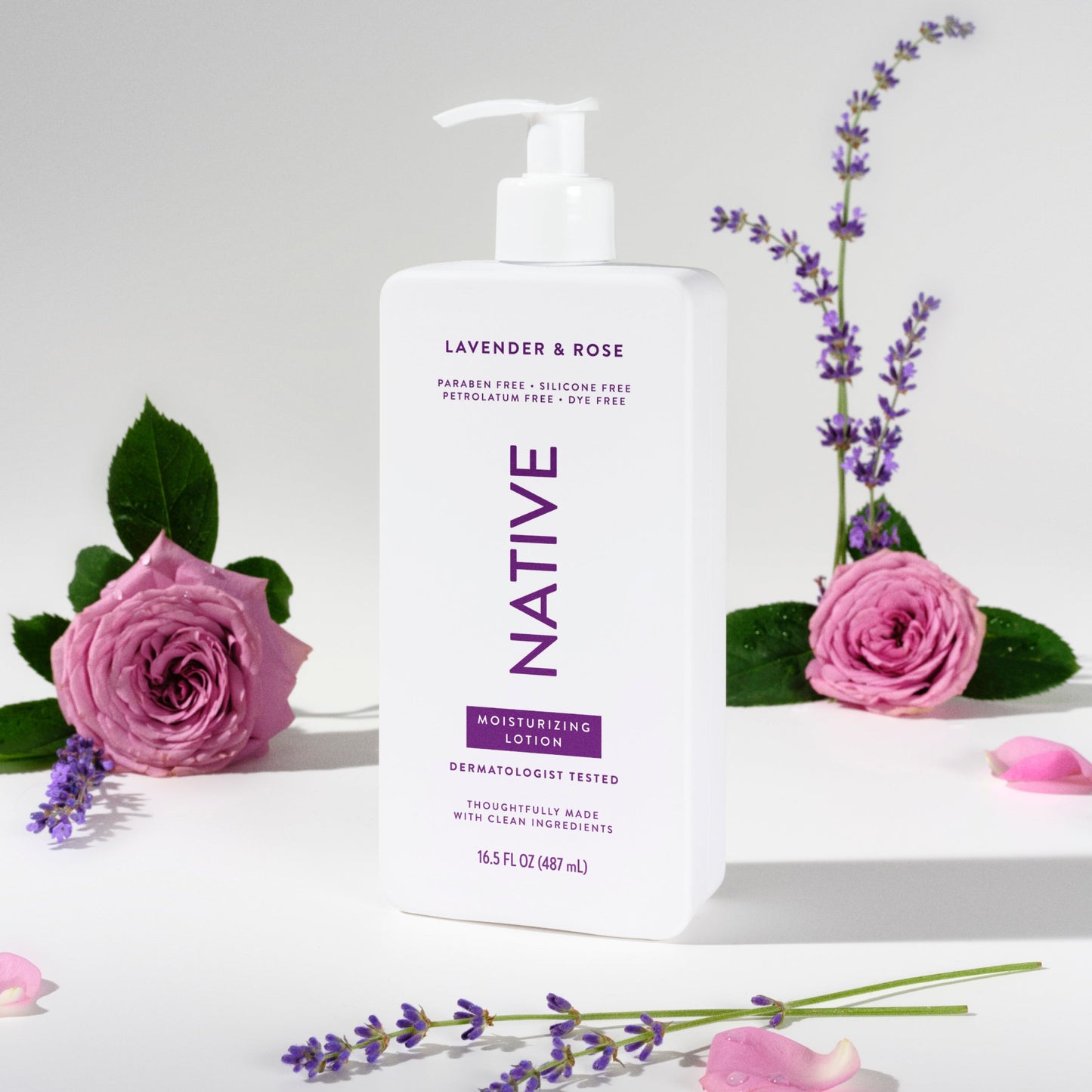 Body Lotion Lavender and Rose Classic 16.5oz Daily Care