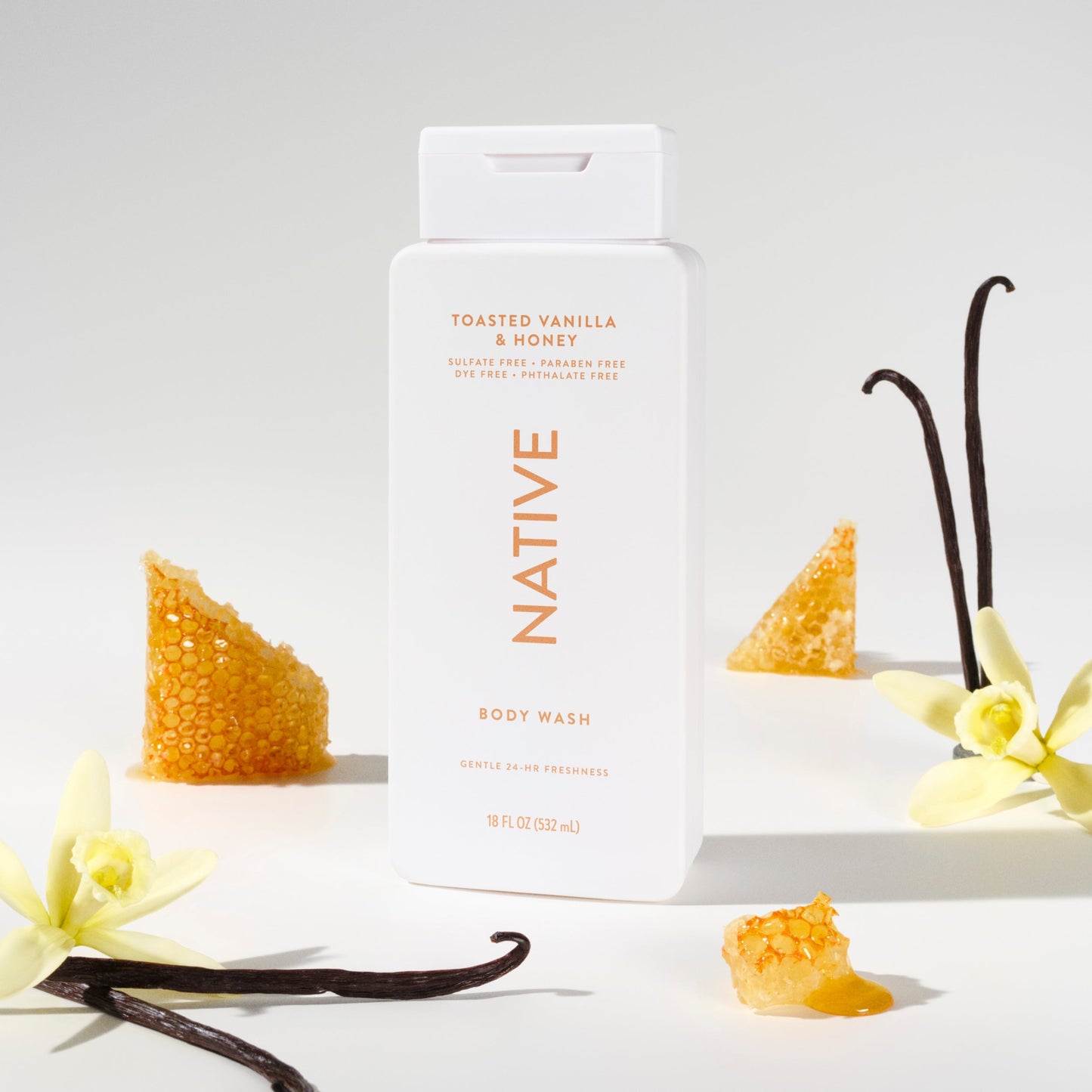 Body Wash Toasted Vanilla and Honey Classic 18oz Daily Care