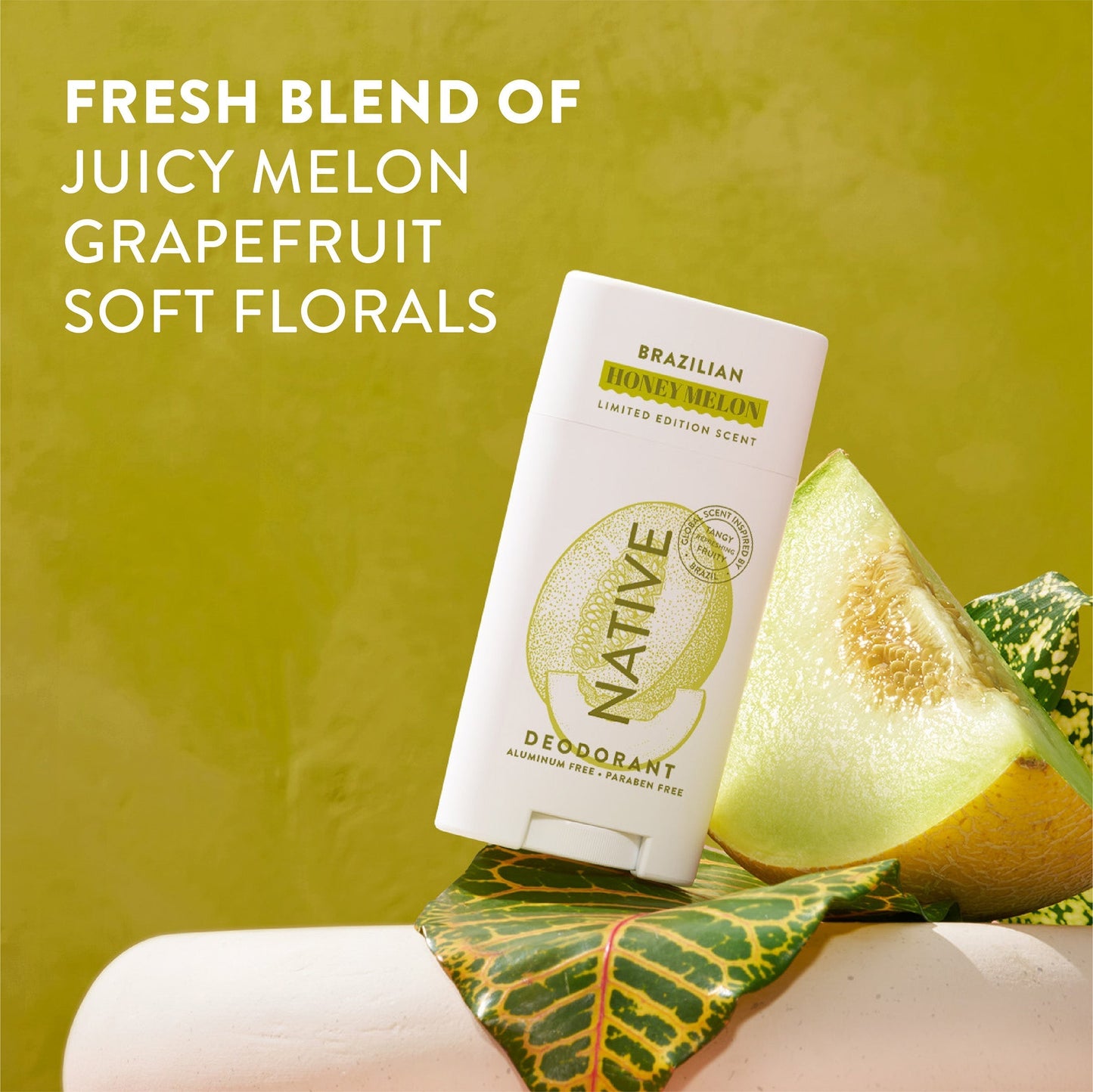 Deodorant Stick Brazilian Honey Melon Limited Edition 2.65oz Daily Care