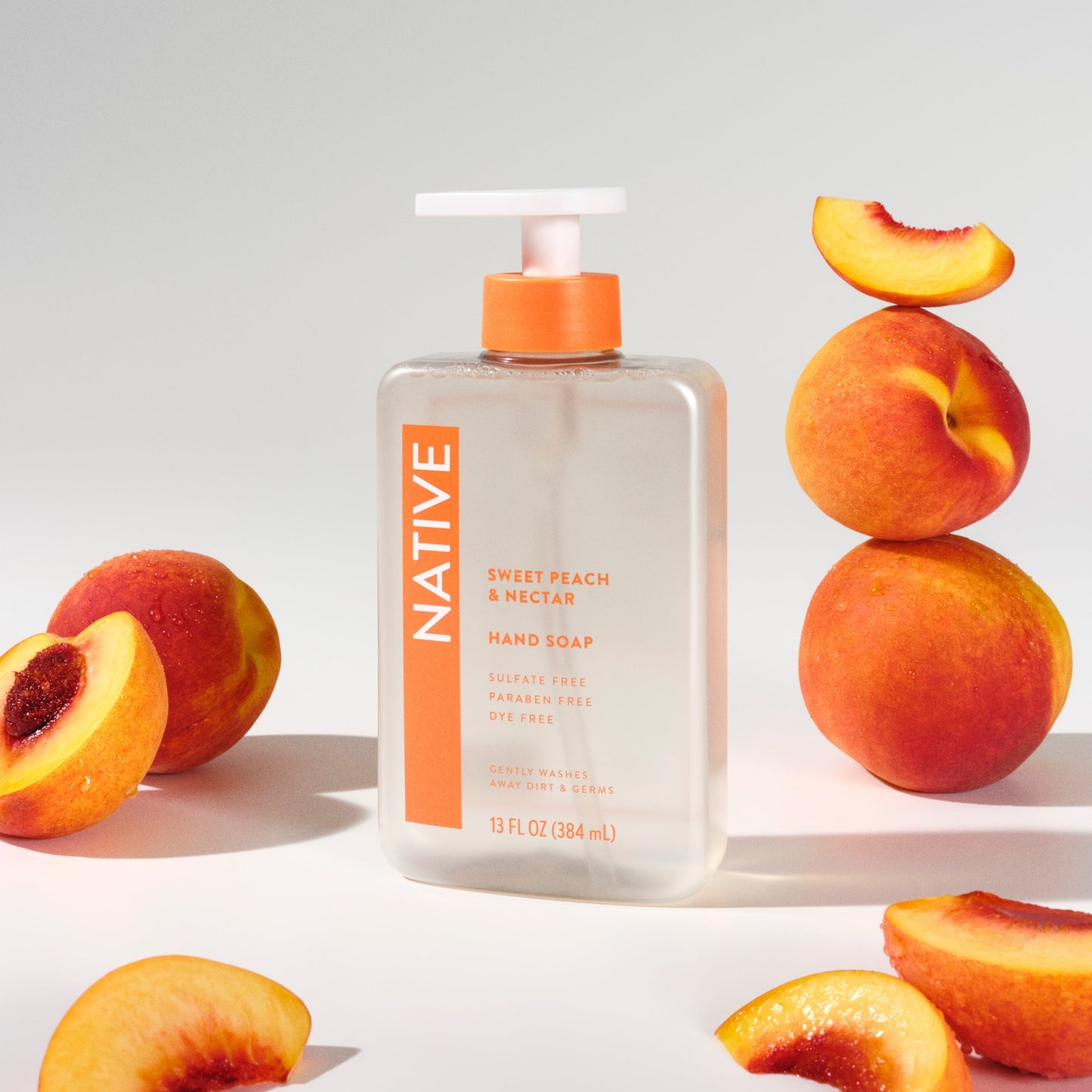 Hand Soap Sweet Peach and Nectar Classic 13oz Daily Care