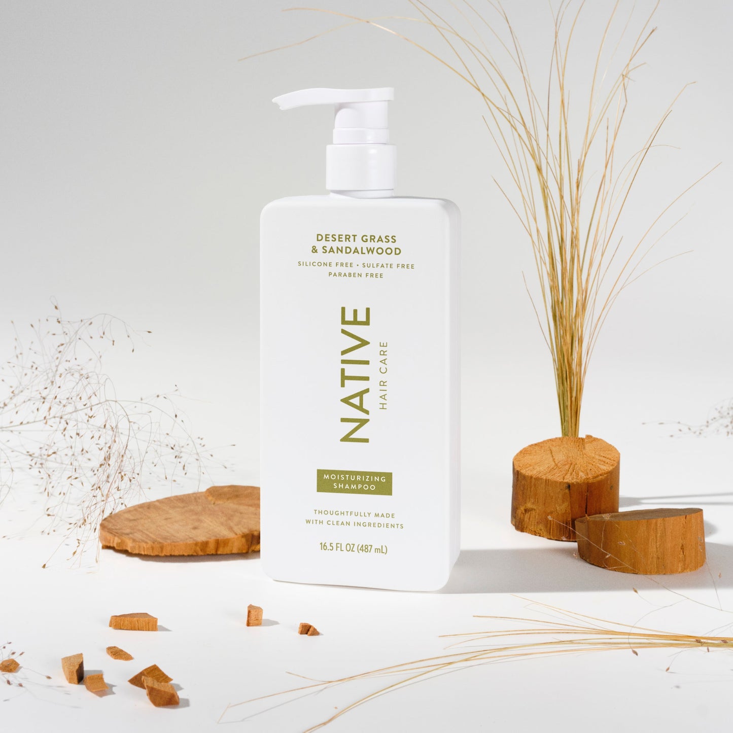 Moisturizing Shampoo Desert Grass and Sandalwood Classic 16.5oz Daily Care