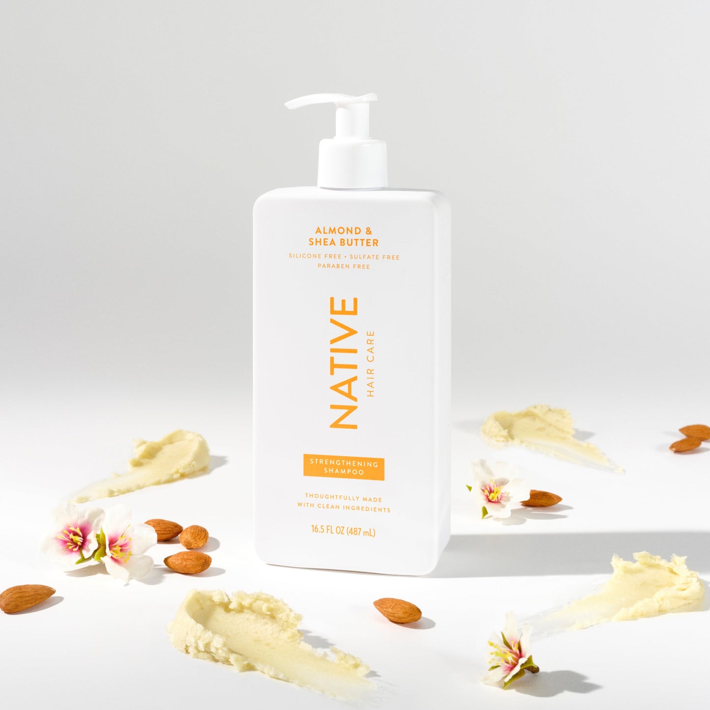 Strengthening Shampoo Almond and Shea Butter Classic 16.5oz Daily Care
