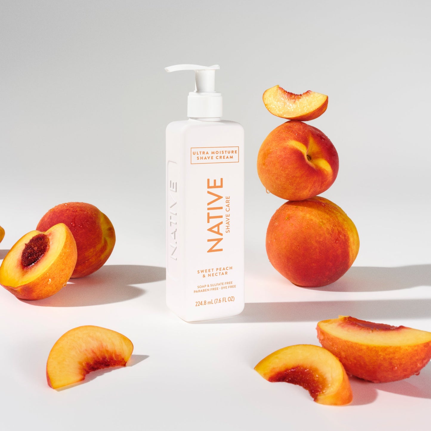 Ultra Moisture Shave Cream Sweet Peach and Nectar Classic 7.6oz Daily Care