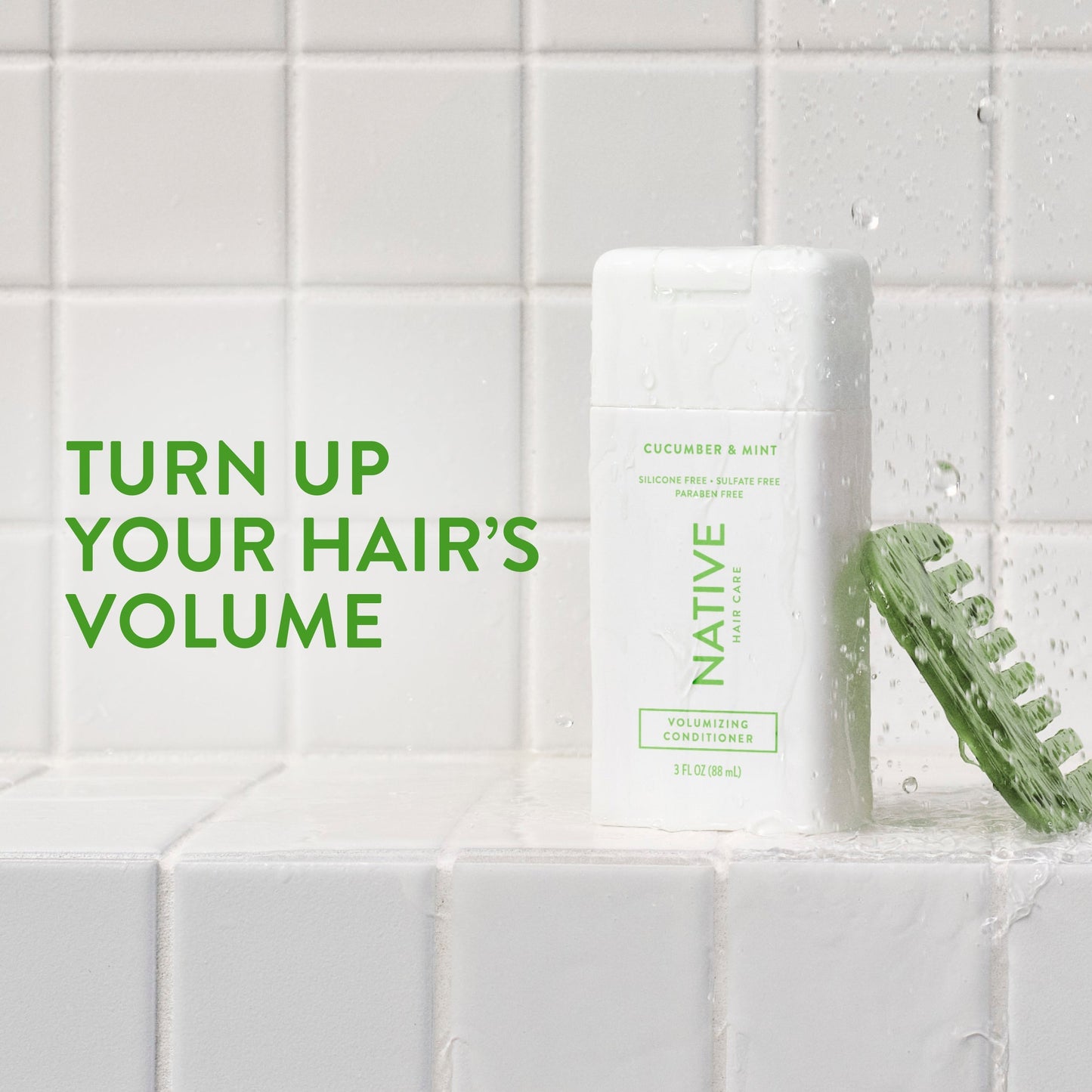 Mini Volumizing Conditioner Cucumber and Mint Classic 3oz Daily Care