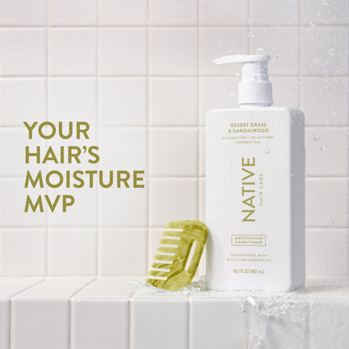 Moisturizing Conditioner Desert Grass and Sandalwood Classic 16.5oz Daily Care
