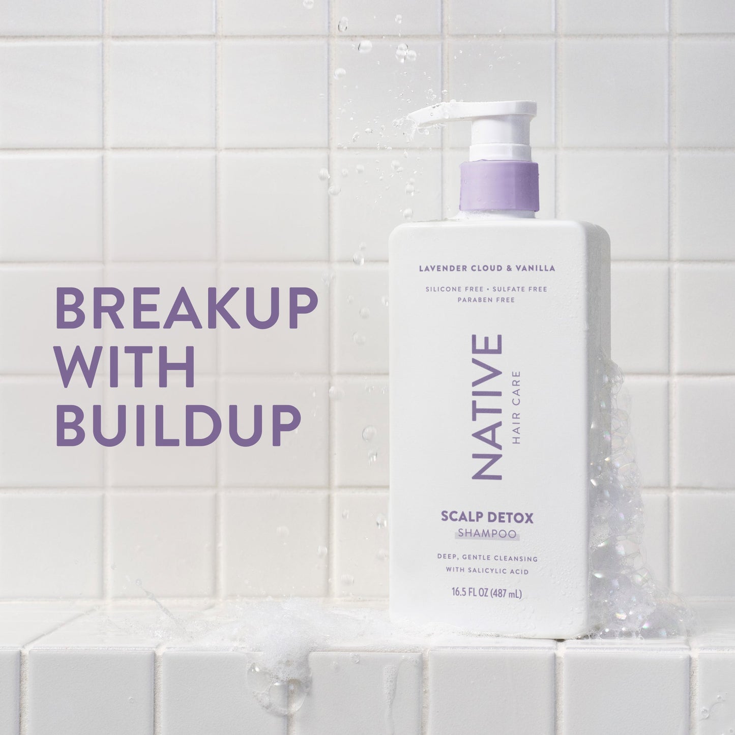 Scalp Clarifying Shampoo Lavender Cloud and Vanilla Classic 16.5oz Daily Care