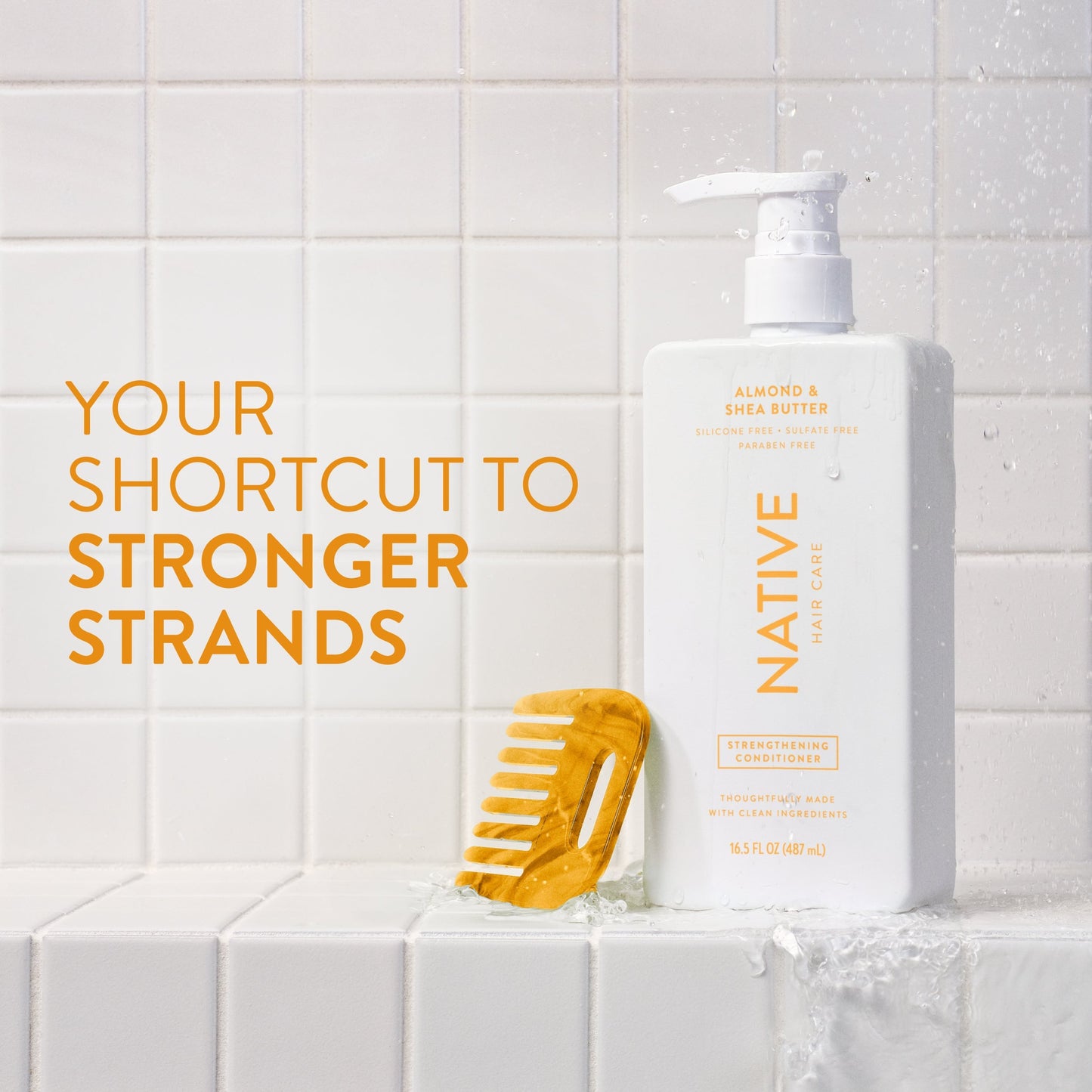 Strengthening Conditioner Almond and Shea Butter Classic 16.5oz Daily Care