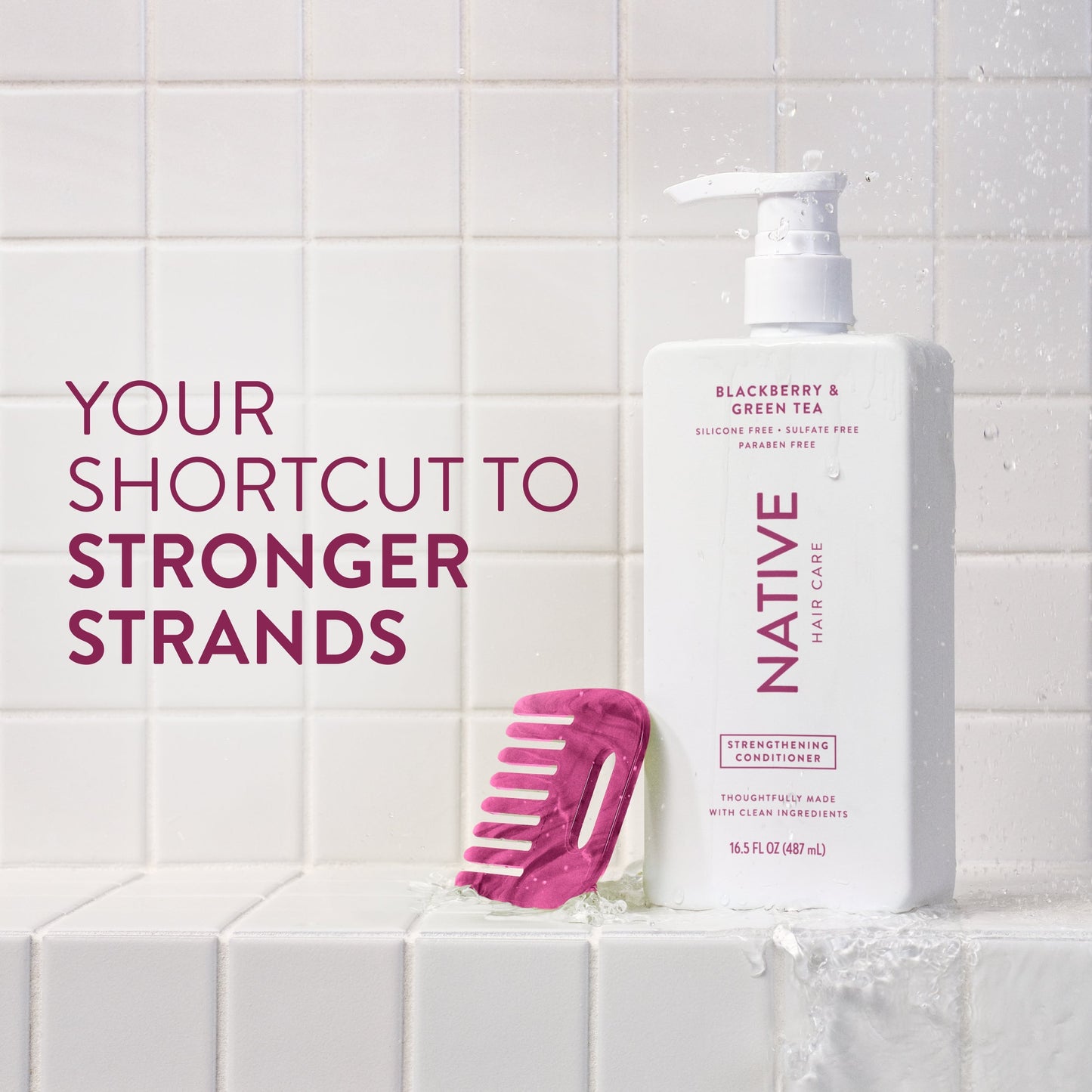 Strengthening Conditioner Blackberry and Green Tea Classic 16.5oz Daily Care
