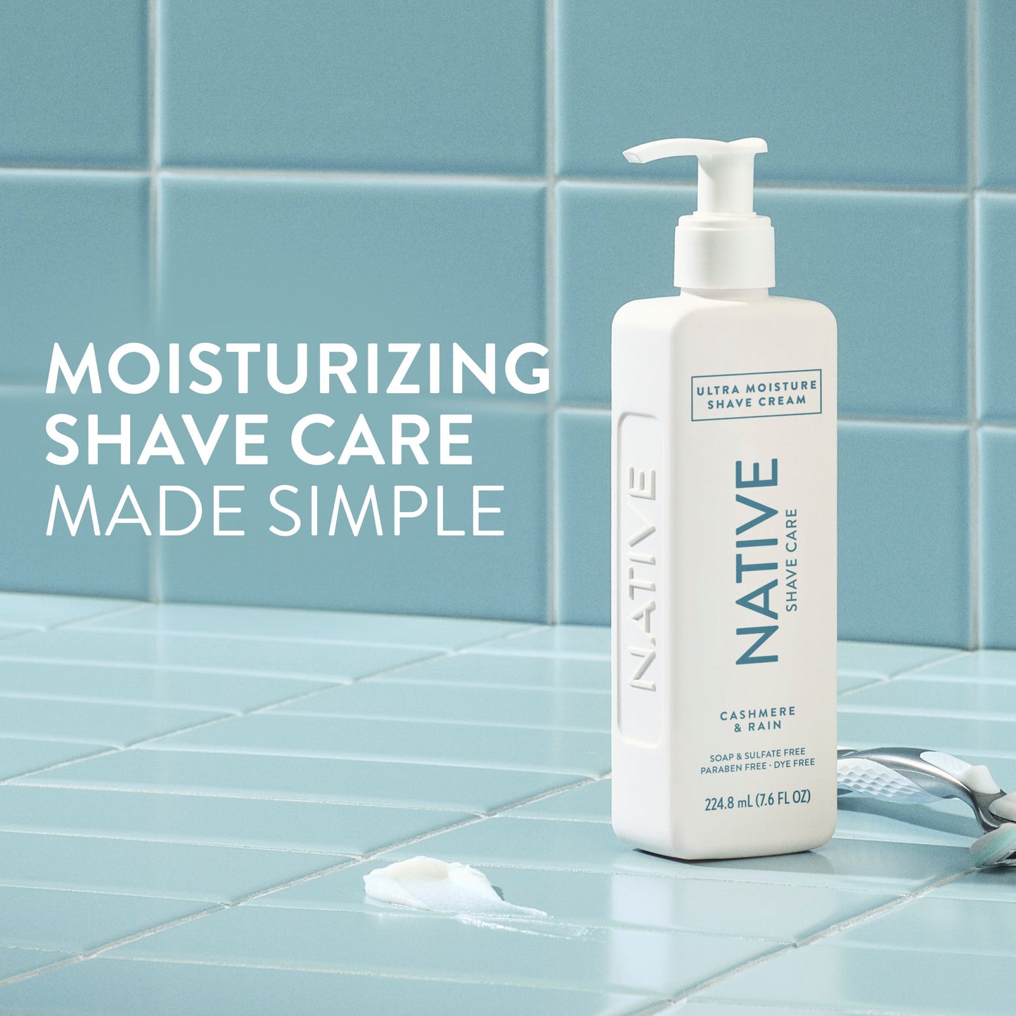 Ultra Moisture Shave Cream Cashmere and Rain Classic 7.6oz Daily Care