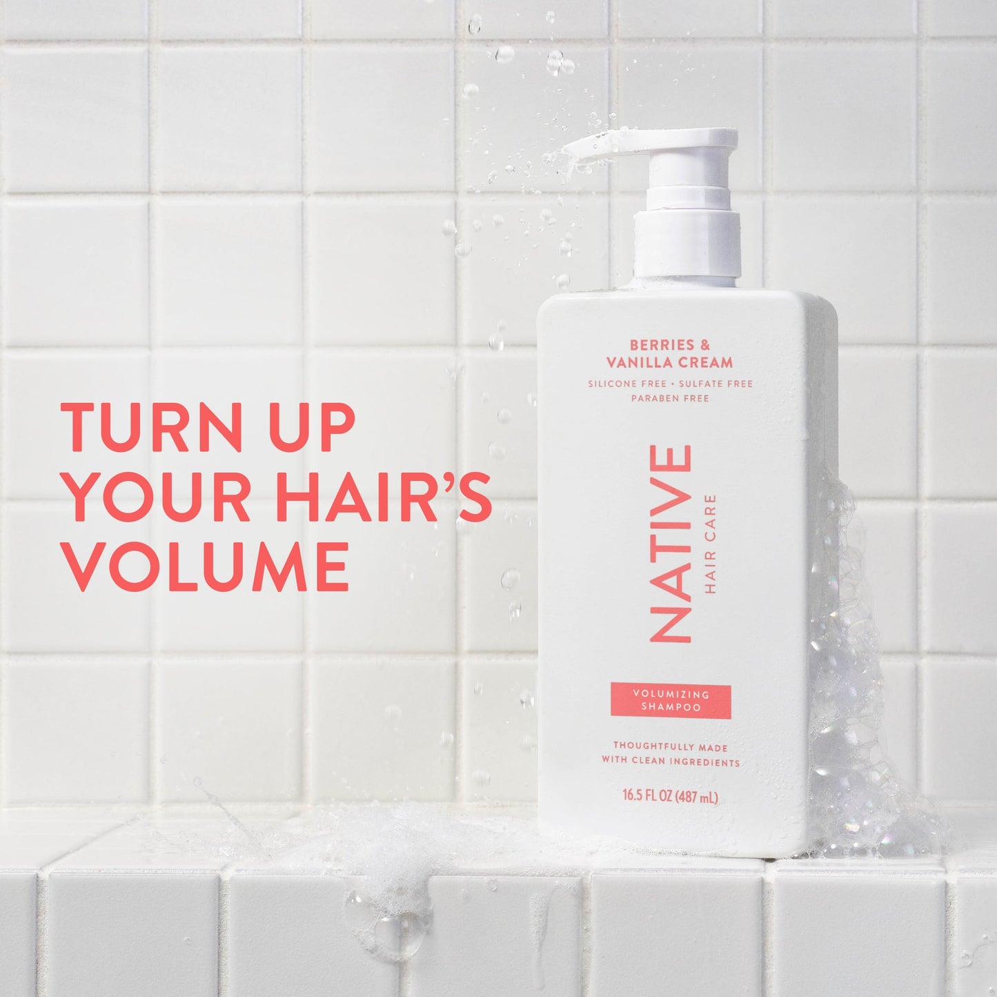 Volumizing Shampoo Berries and Vanilla Cream Classic 16.5oz Daily Care