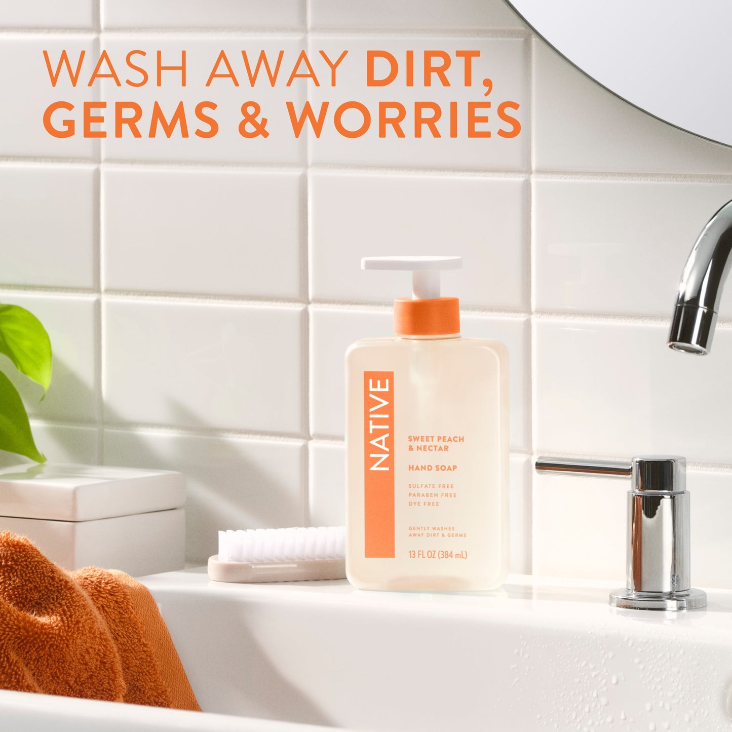 Hand Soap Sweet Peach and Nectar Classic 13oz Daily Care