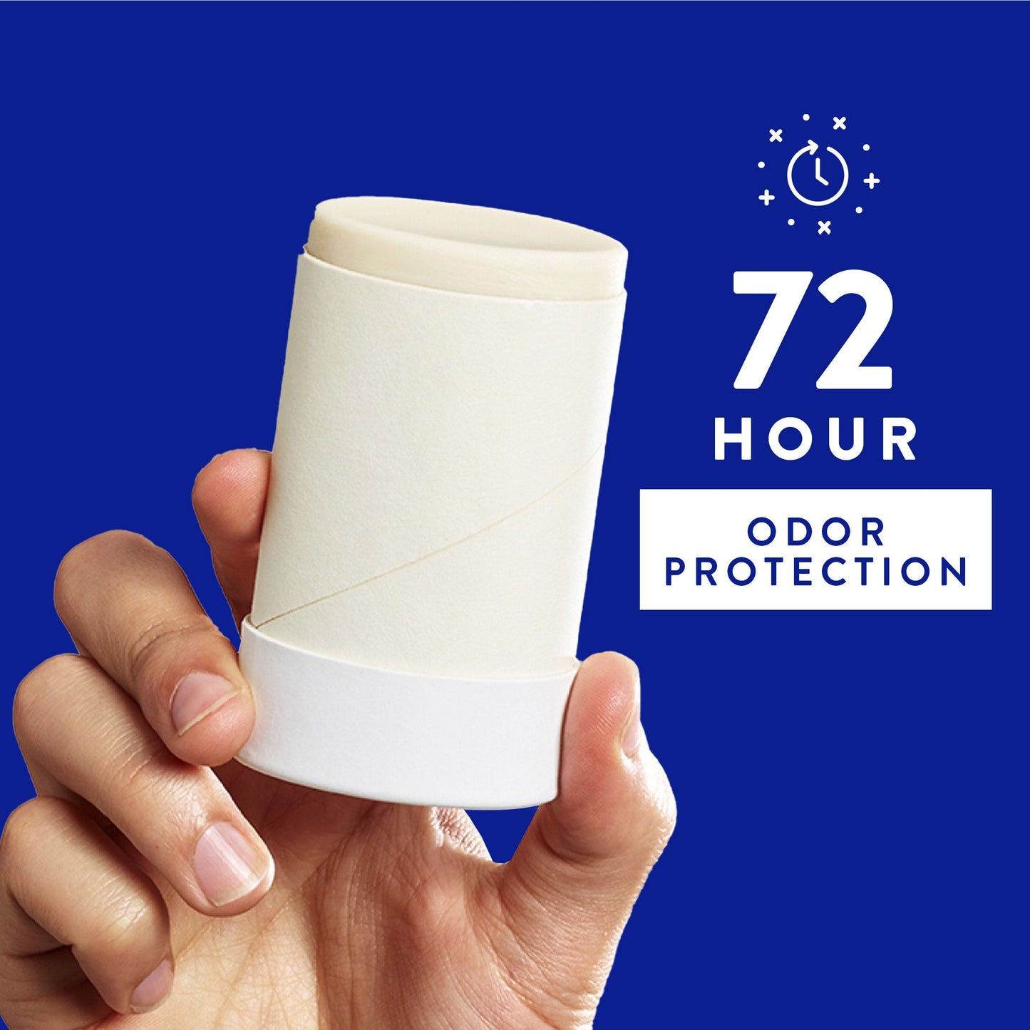 Plastic Free Deodorant Stick Unscented Classic 2.65oz Daily Care