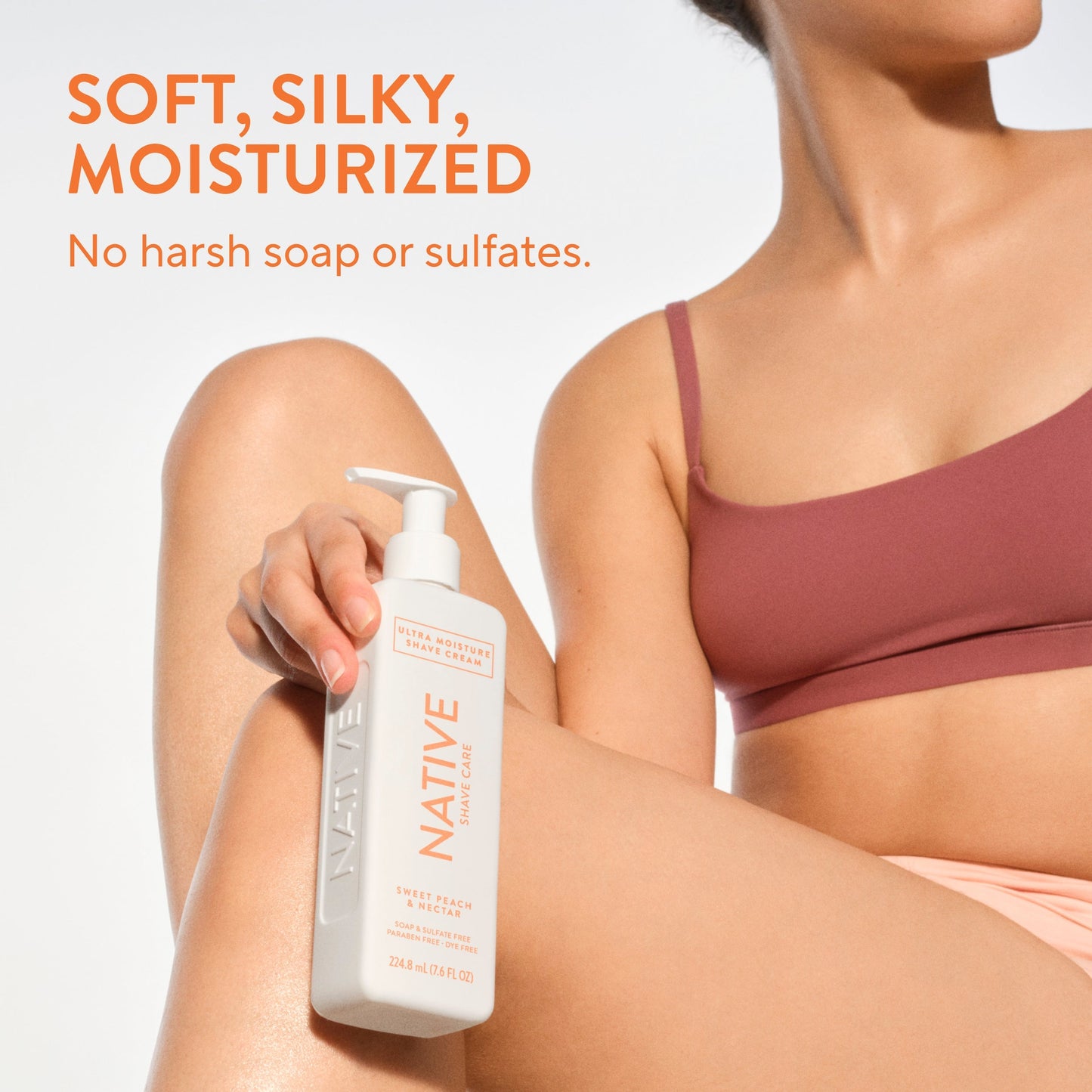 Ultra Moisture Shave Cream Sweet Peach and Nectar Classic 7.6oz Daily Care