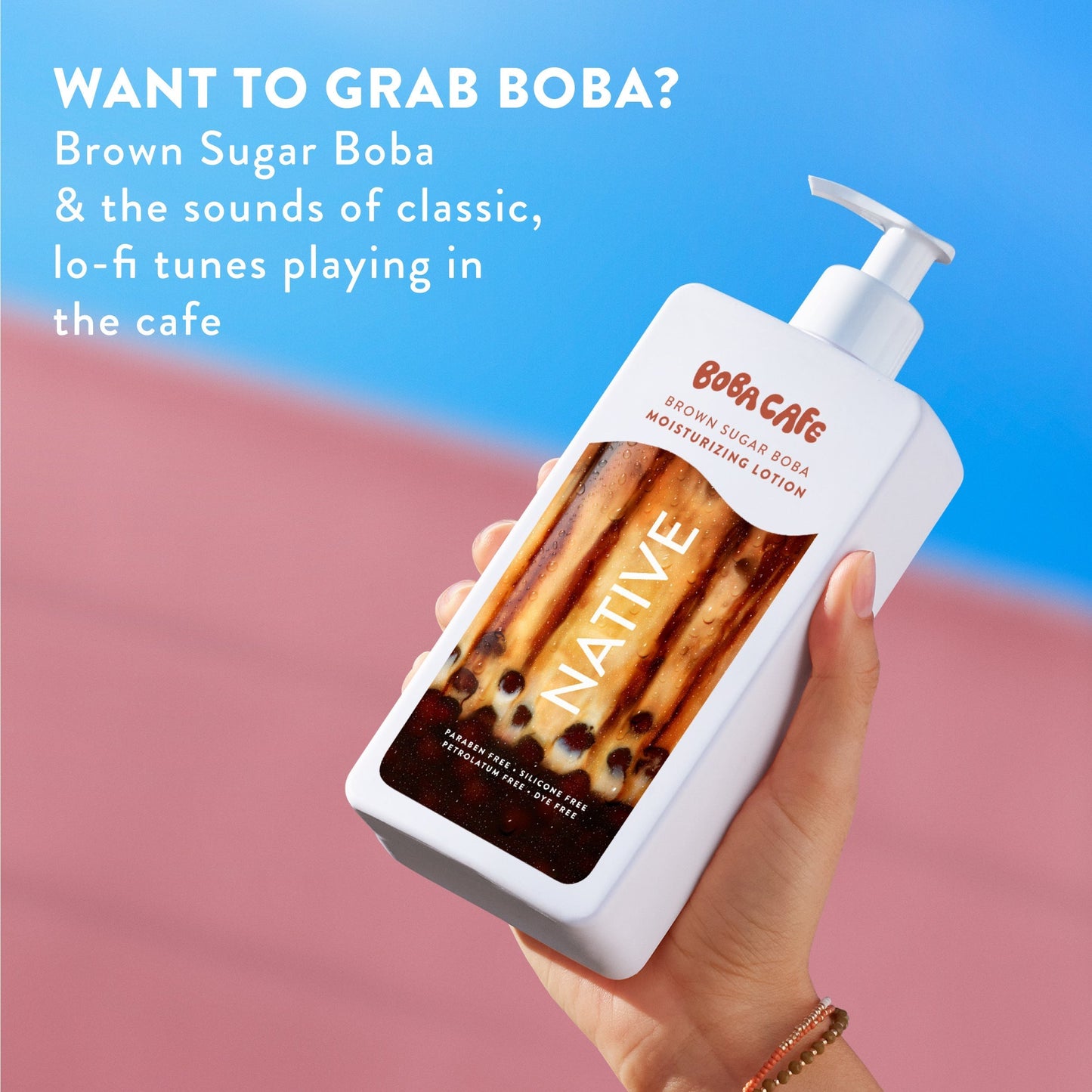 Body Lotion Brown Sugar Boba Limited Edition 16.5oz Daily Care