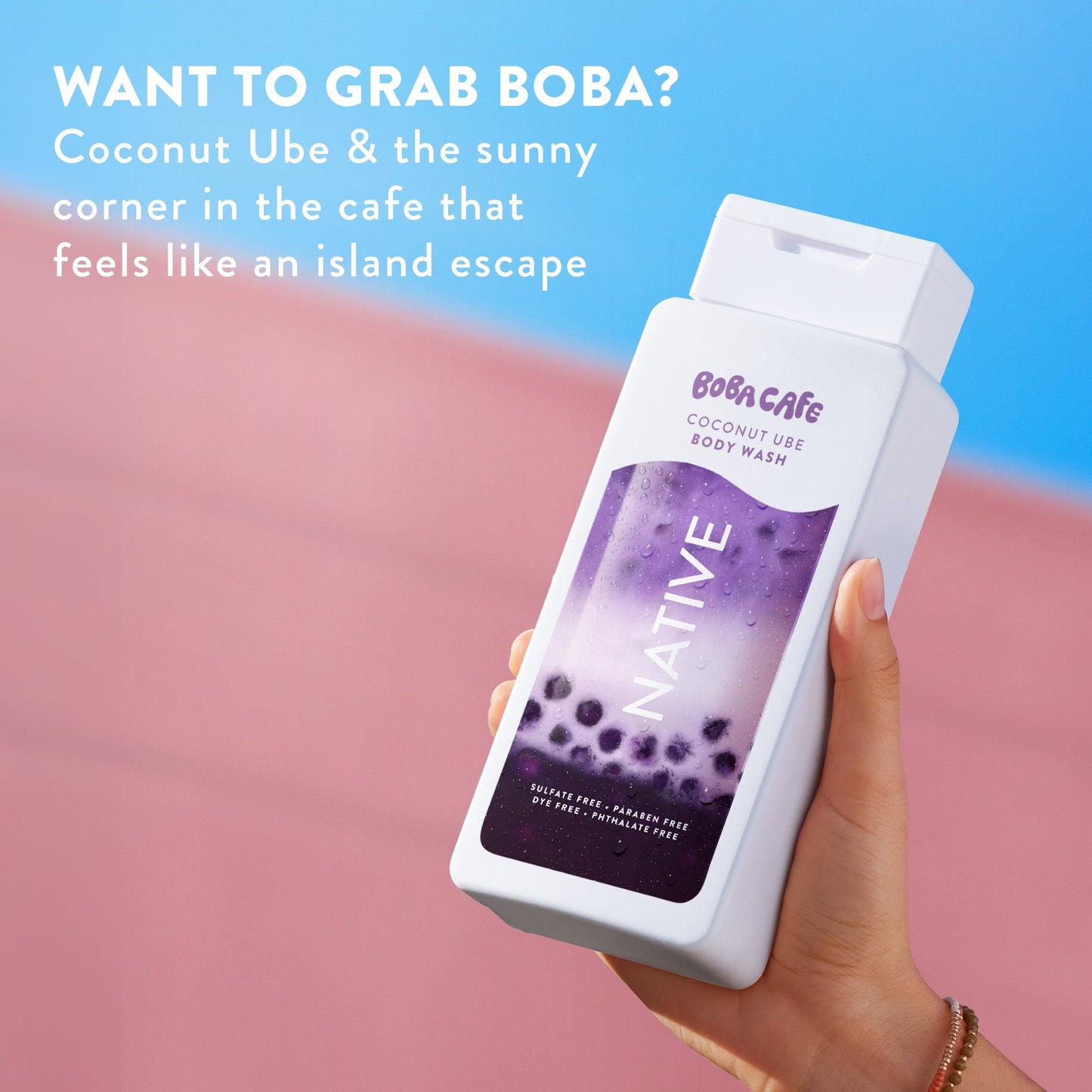 Body Wash Coconut Ube Limited Edition 18oz Daily Care