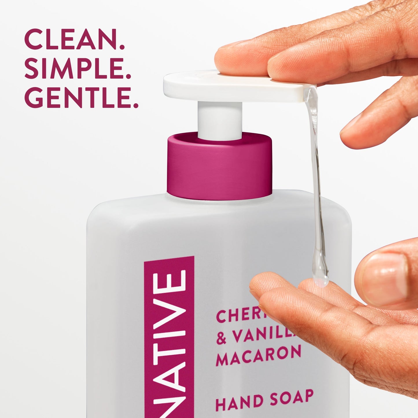 Hand Soap Cherry and Vanilla Macaron Classic 13oz Daily Care