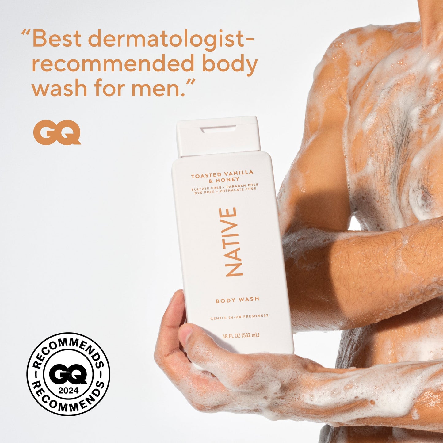 Body Wash Toasted Vanilla and Honey Classic 18oz Daily Care