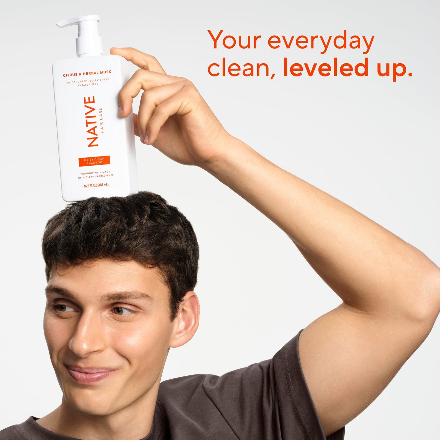 Daily Clean Shampoo Citrus and Herbal Musk Classic 16.5oz Daily Care