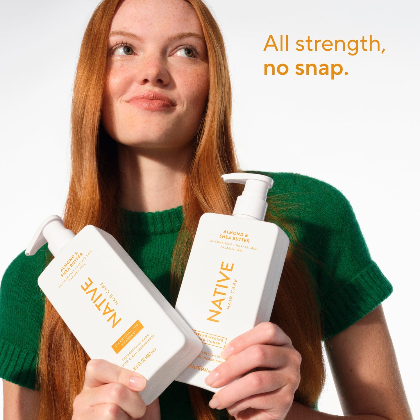 Strengthening Shampoo Almond and Shea Butter Classic 16.5oz Daily Care