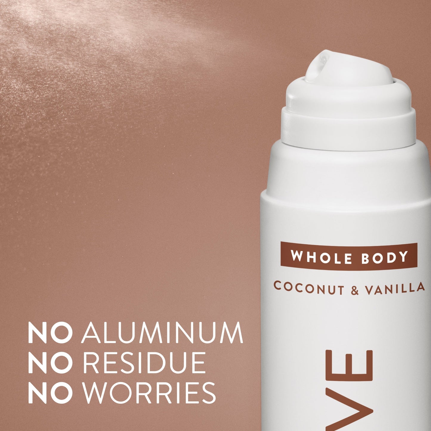 Whole Body Deodorant Spray Coconut and Vanilla Classic 3.5oz Daily Care