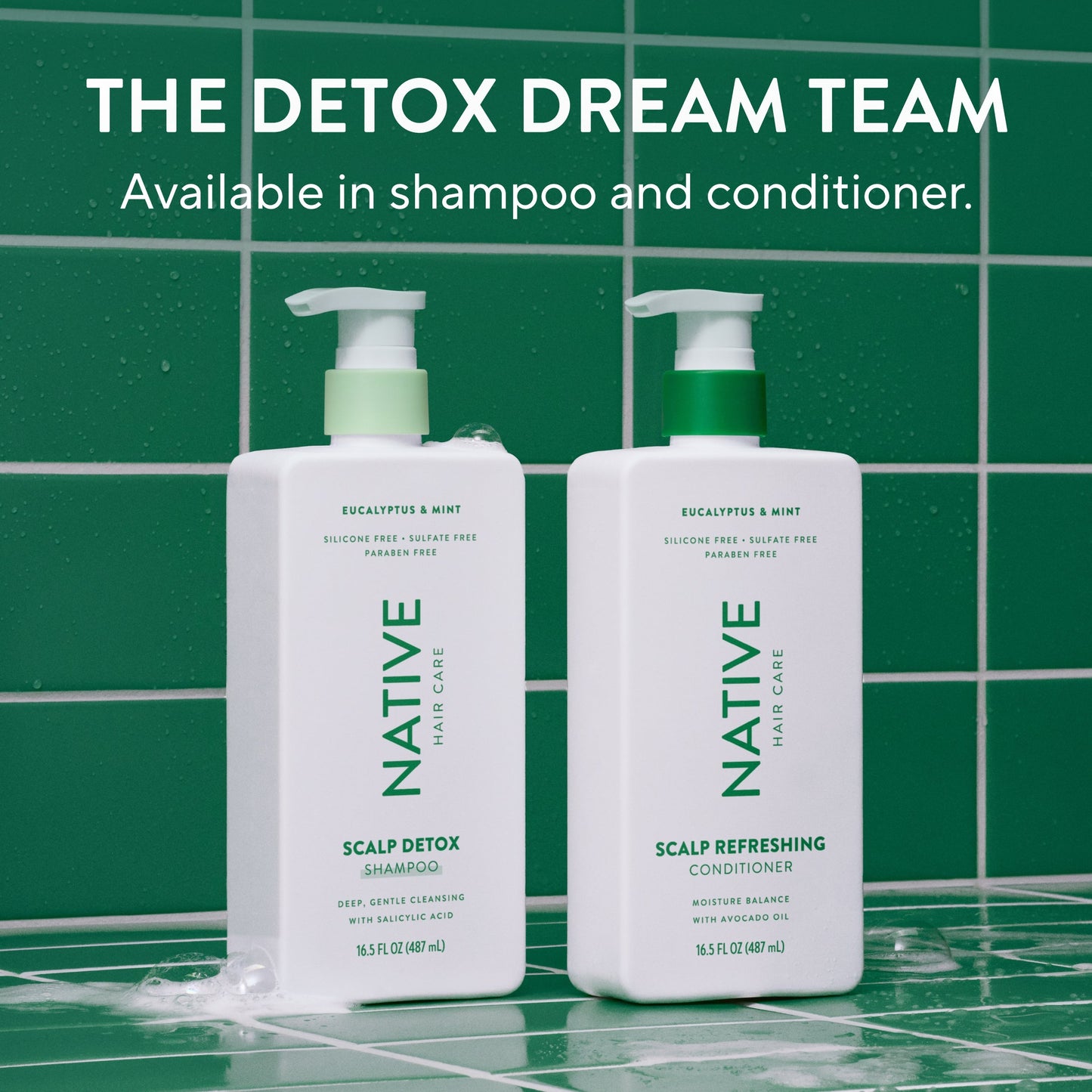 Scalp Clarifying Shampoo Eucalyptus and Mint Classic 16.5oz Daily Care