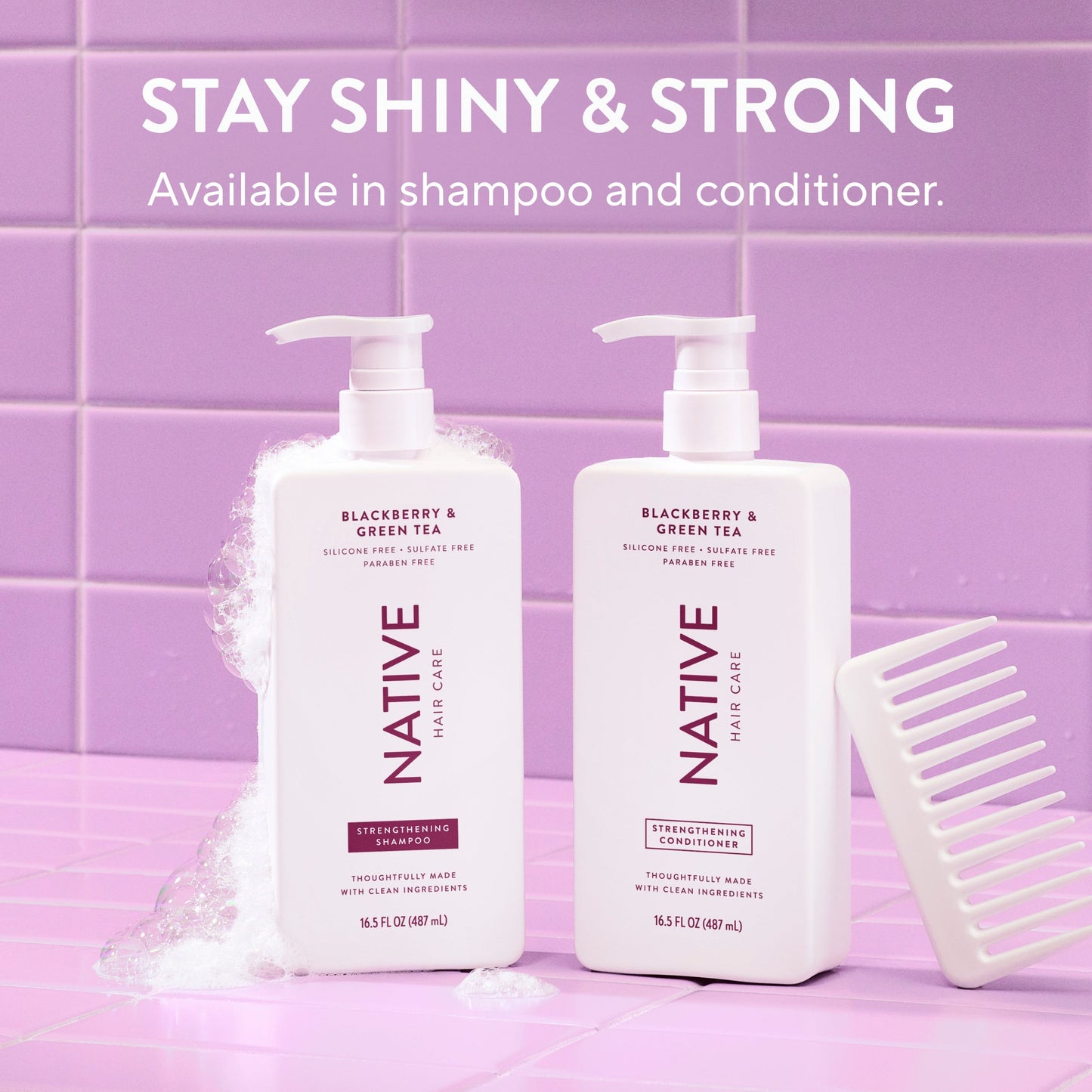 Strengthening Conditioner Blackberry and Green Tea Classic 16.5oz Daily Care