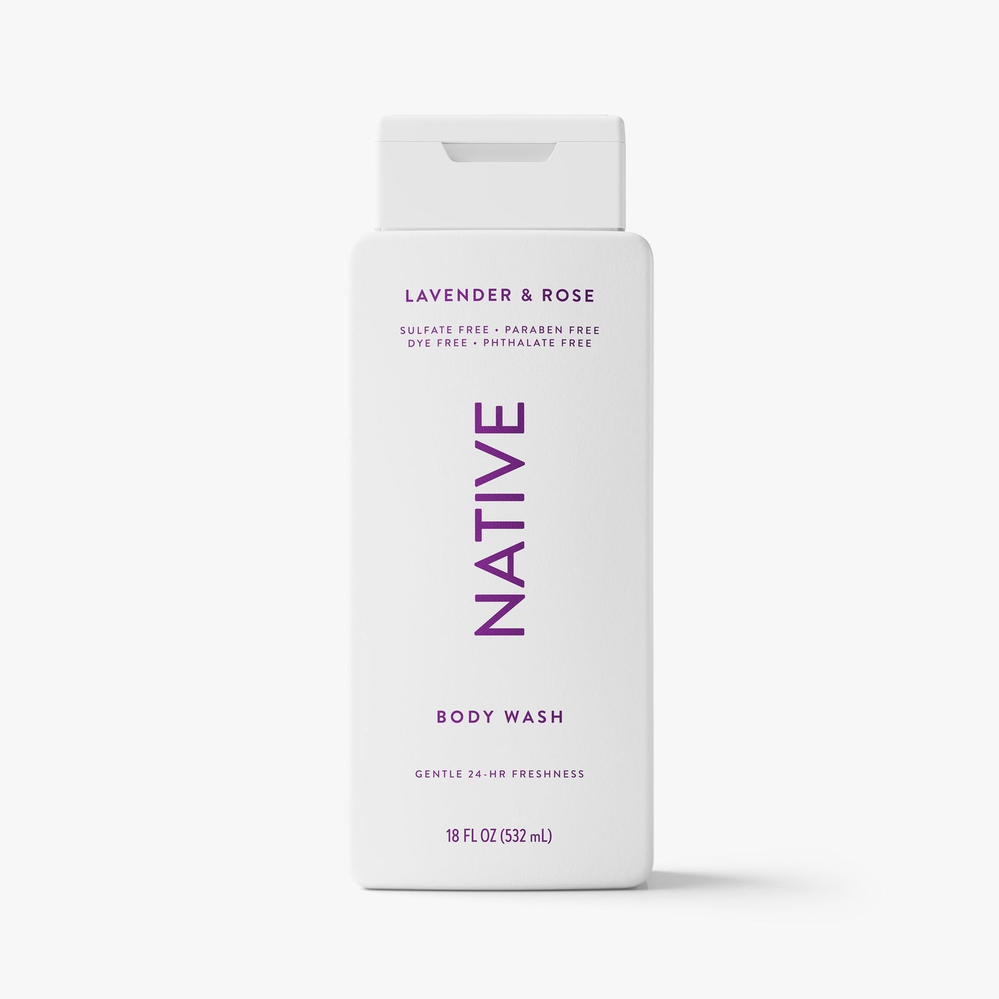 Body Wash Lavender and Rose Classic 18oz Daily Care