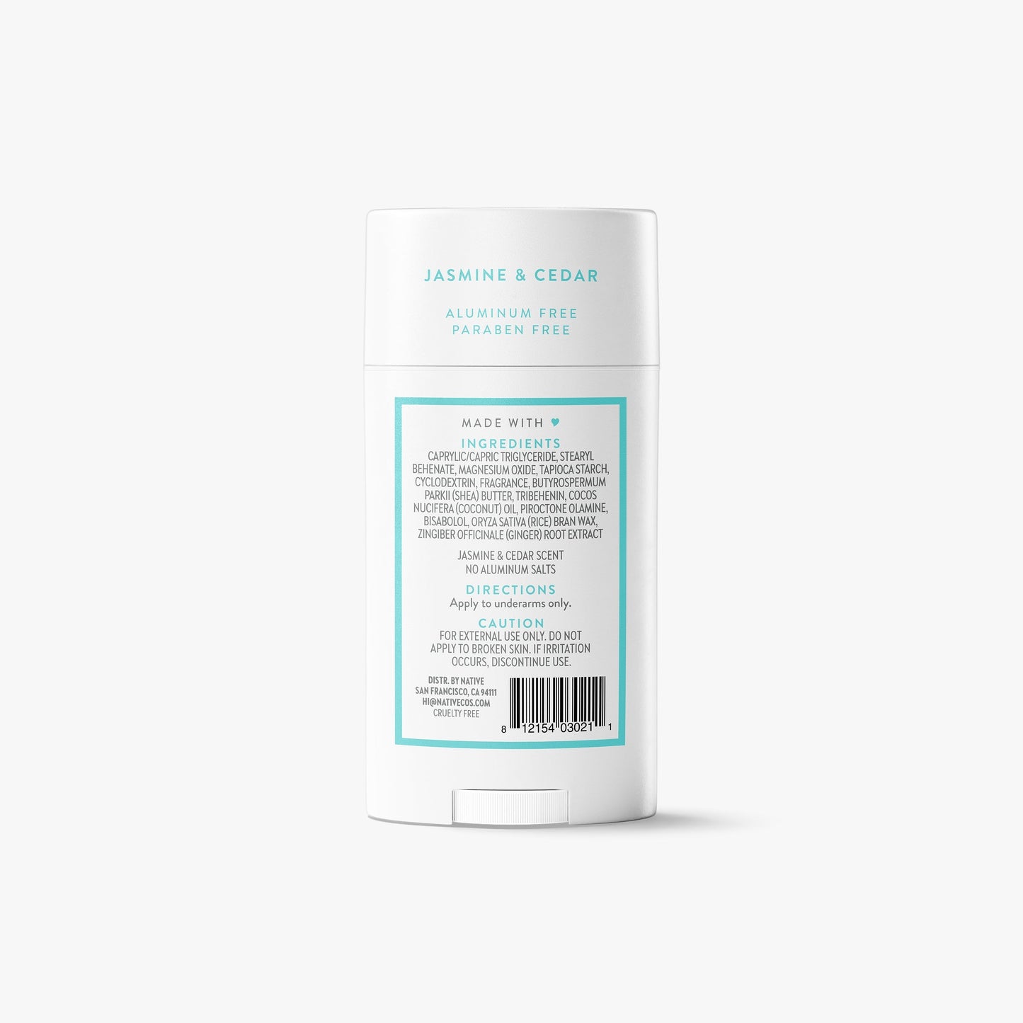 Deodorant Stick Jasmine and Cedar Classic 2.65oz Daily Care