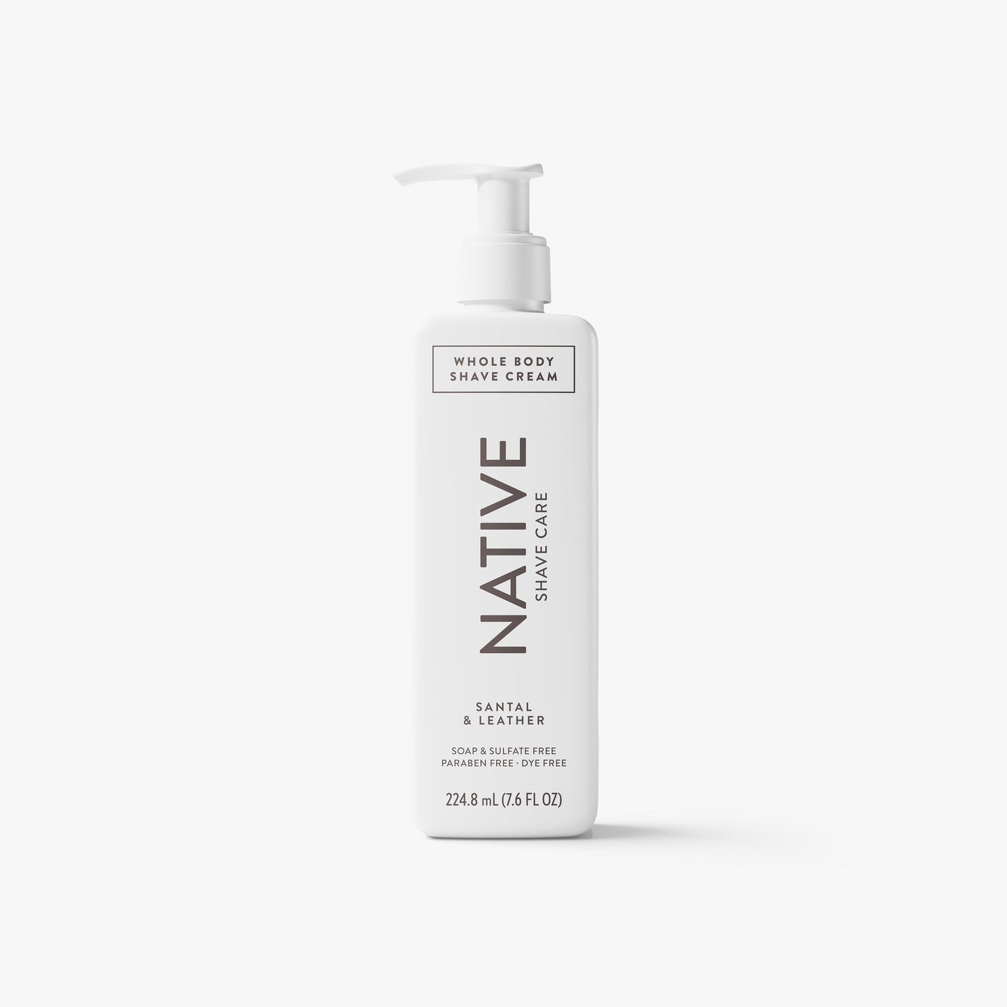 Whole Body Shave Cream Santal and Leather Classic 7.6oz Daily Care