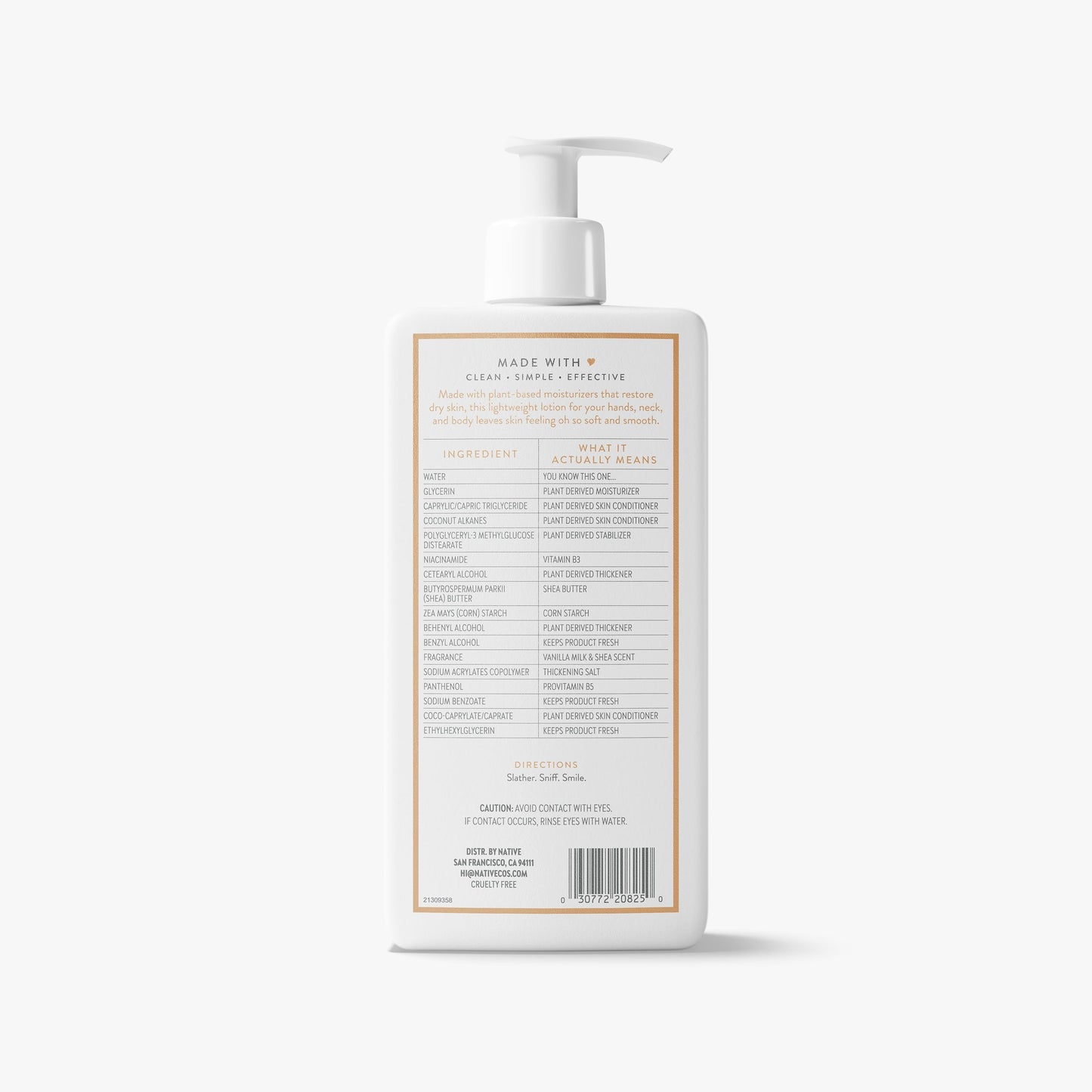 Body Lotion Vanilla Milk and Shea Classic 16.5oz Daily Care