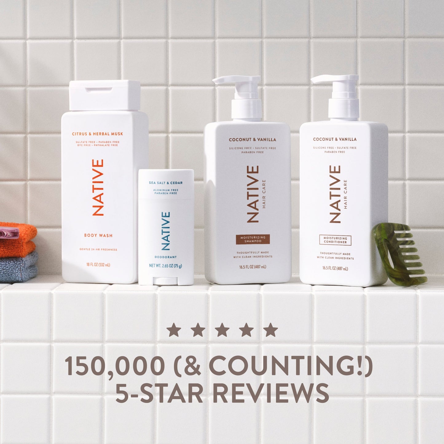 Daily Clean Shampoo Santal and Leather Classic 16.5oz Daily Care