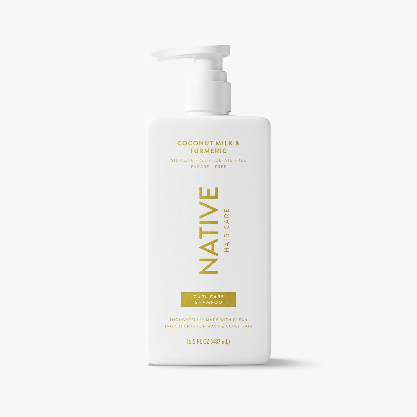 Curl Care Shampoo Coconut Milk and Turmeric Classic 16.5oz Daily Care